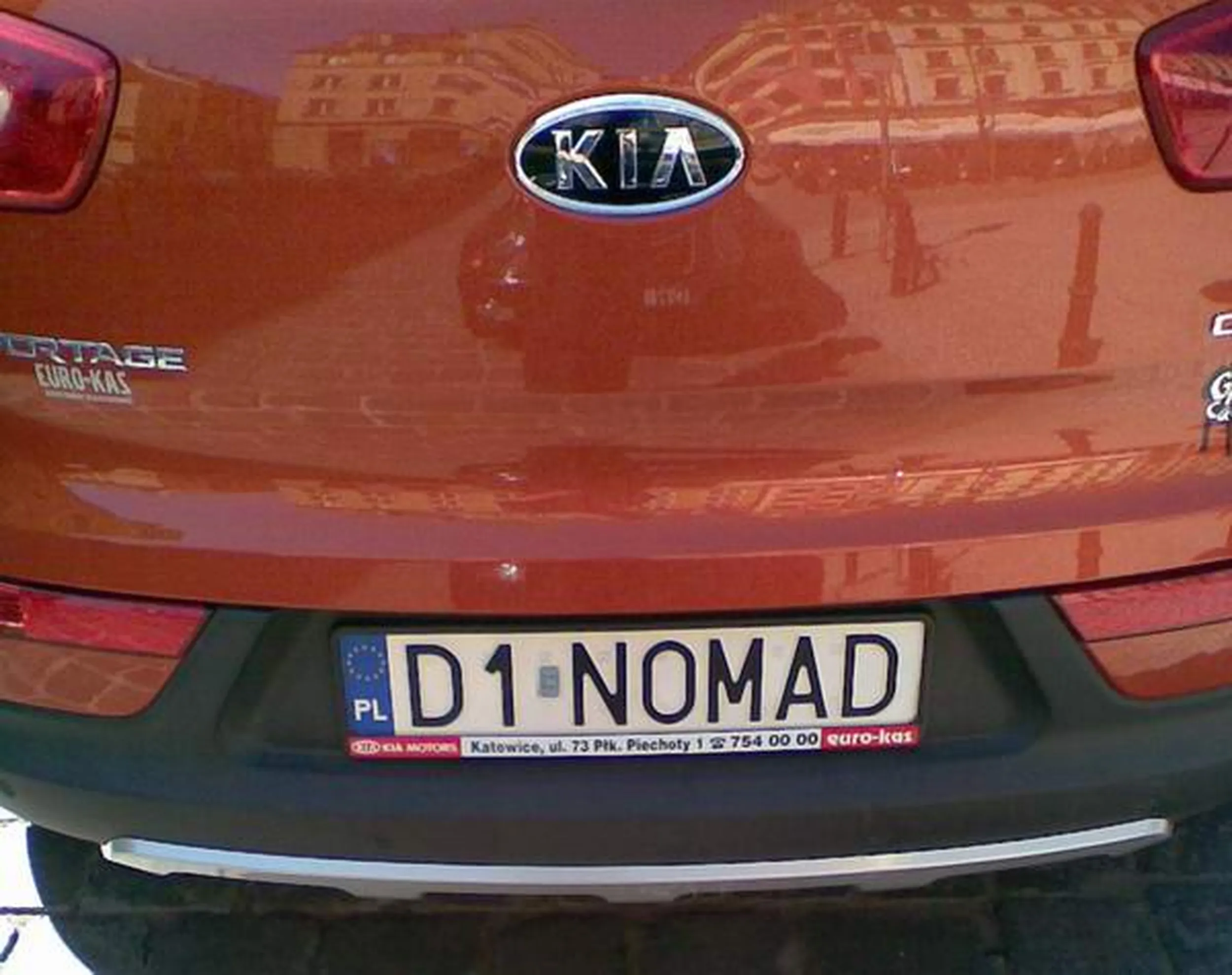 Fajny numer, blacha D1 NOMAD