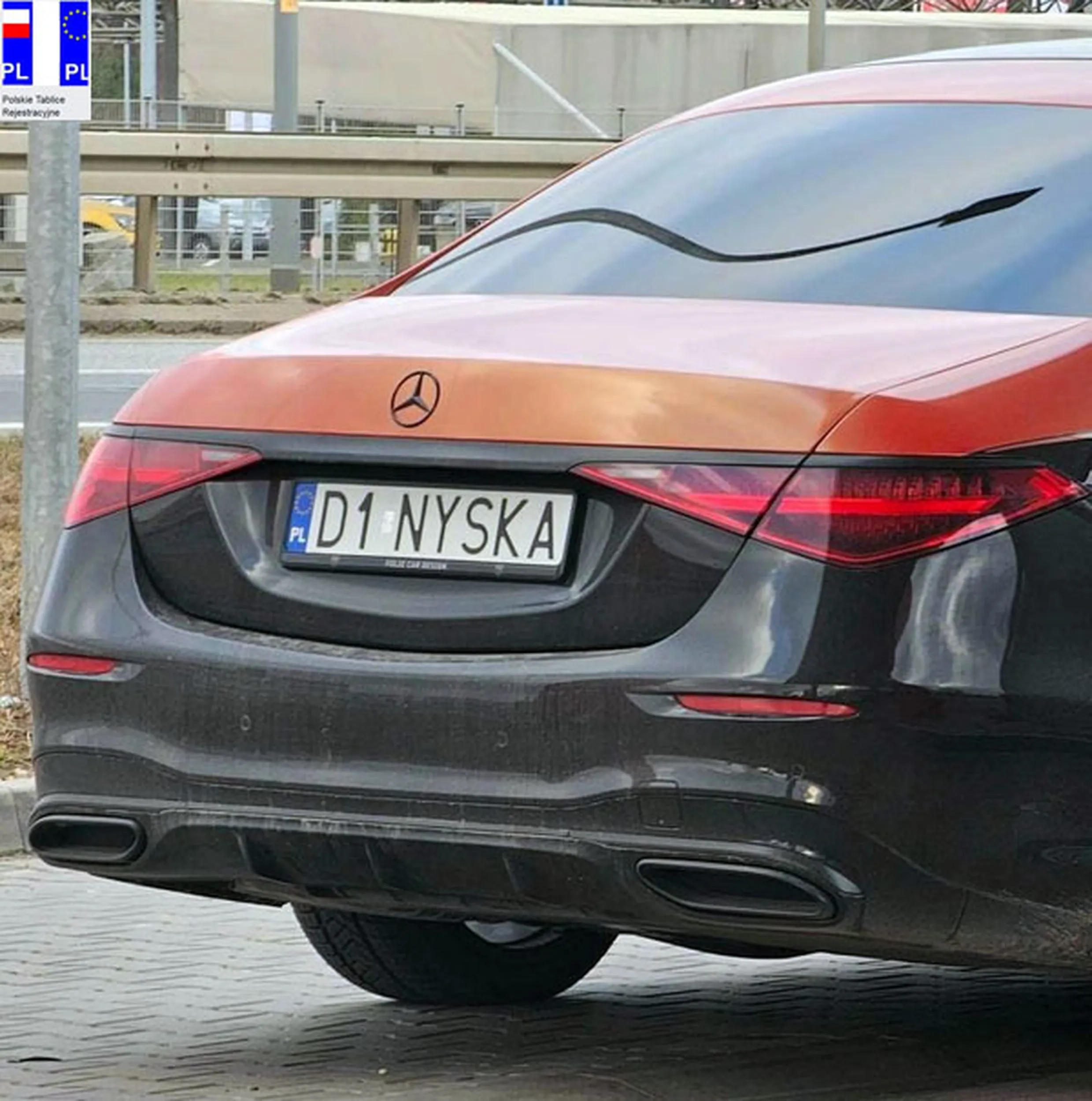 Fajny numer, blacha D1 NYSKA