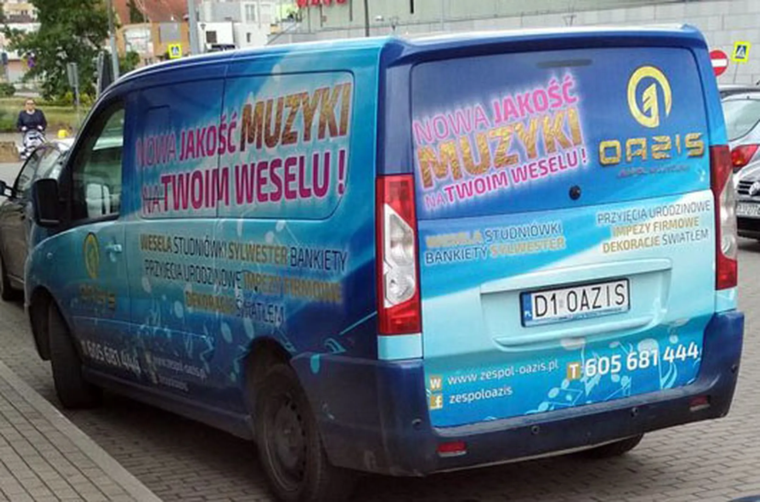 Fajny numer, blacha D1 OAZIS