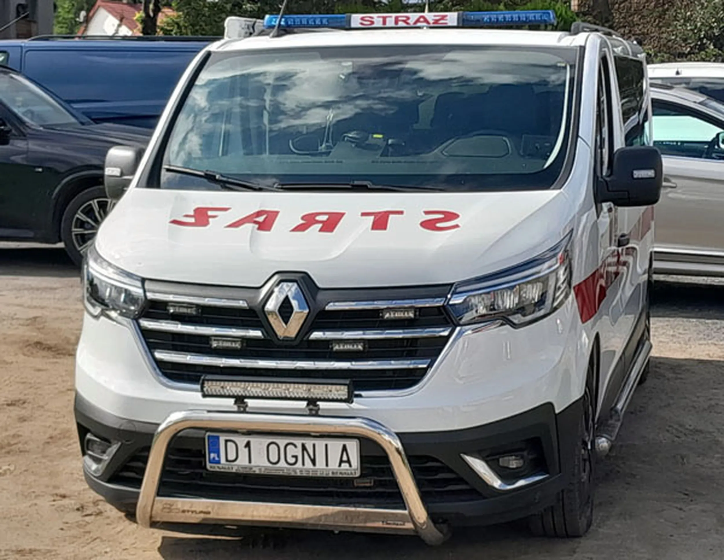 Fajny numer, blacha D1 OGNIA