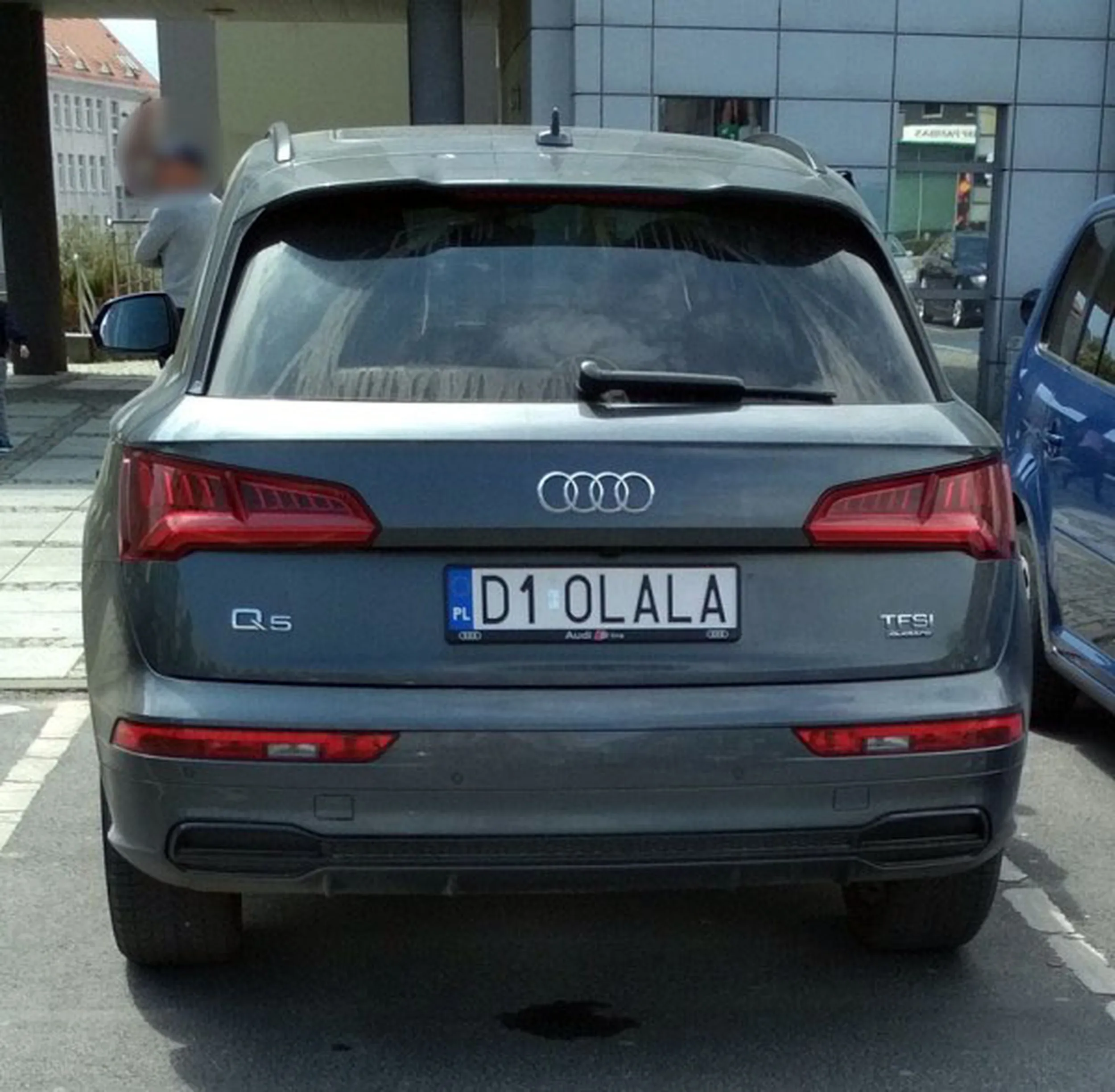 Fajny numer, blacha D1 OLALA