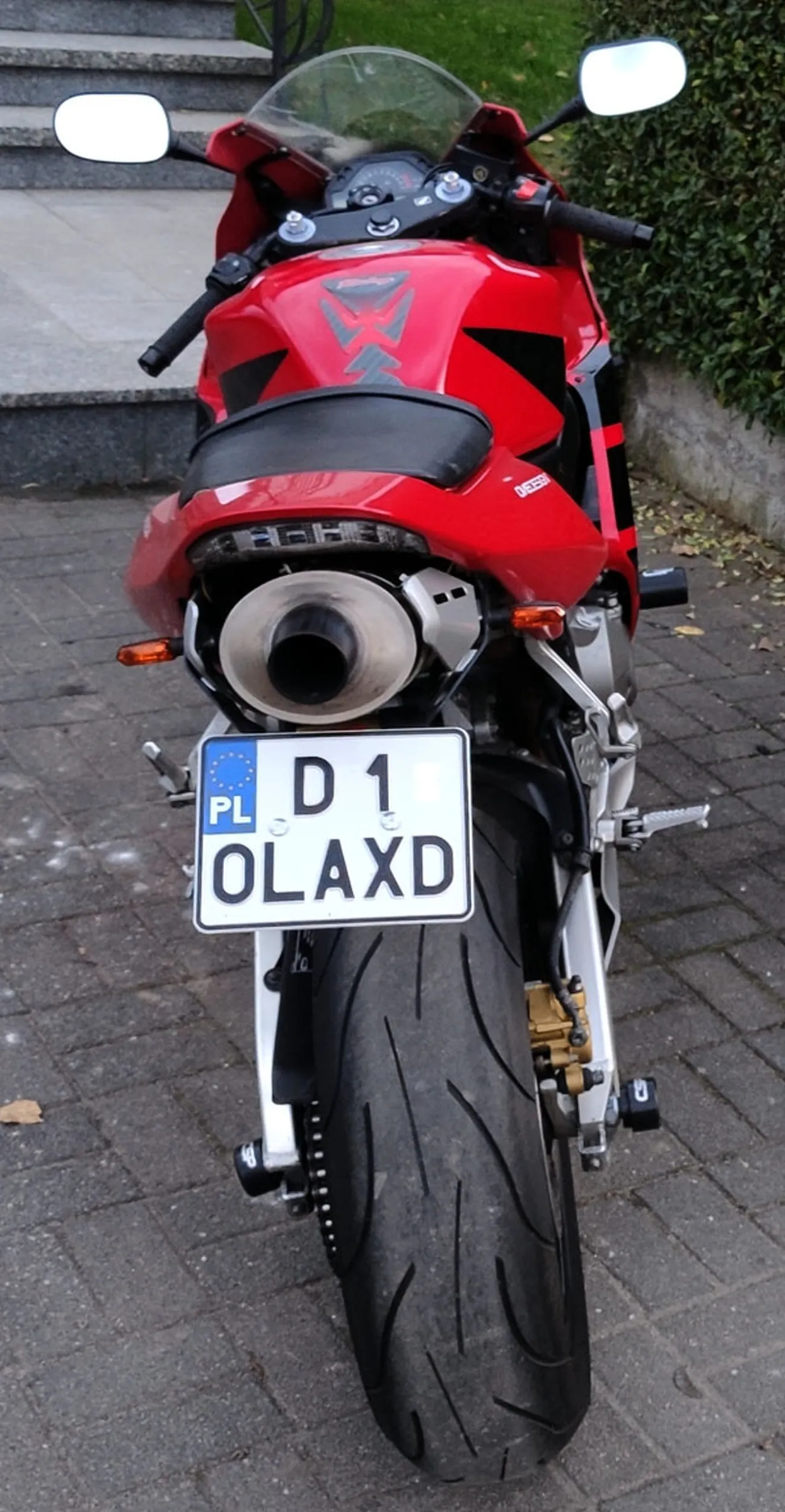 Fajny numer, blacha D1 OLAXD