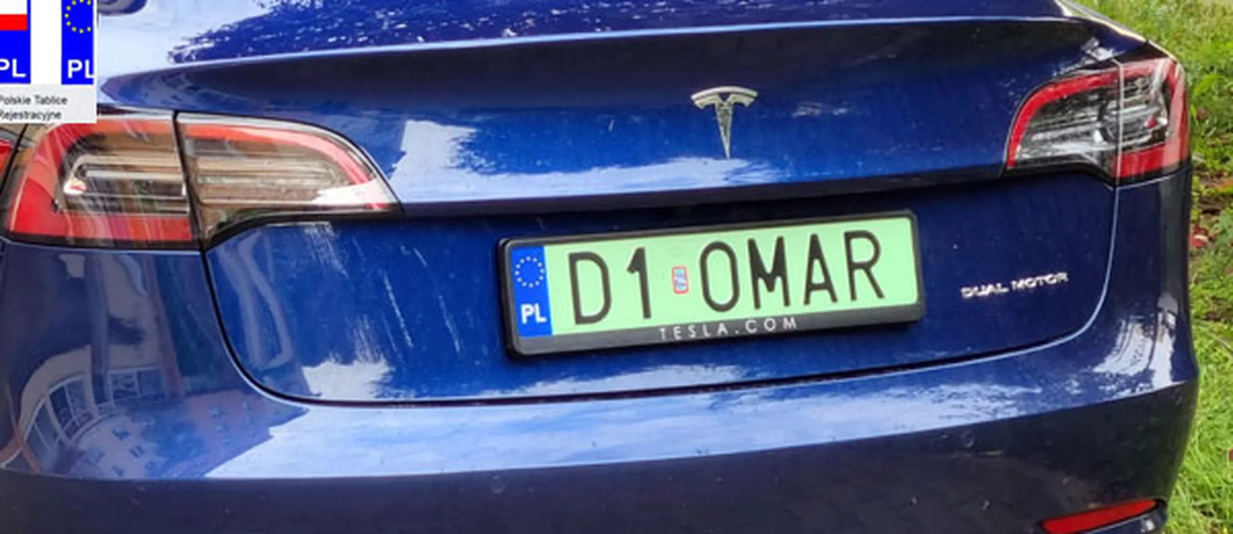 Fajny numer, blacha D1 OMAR