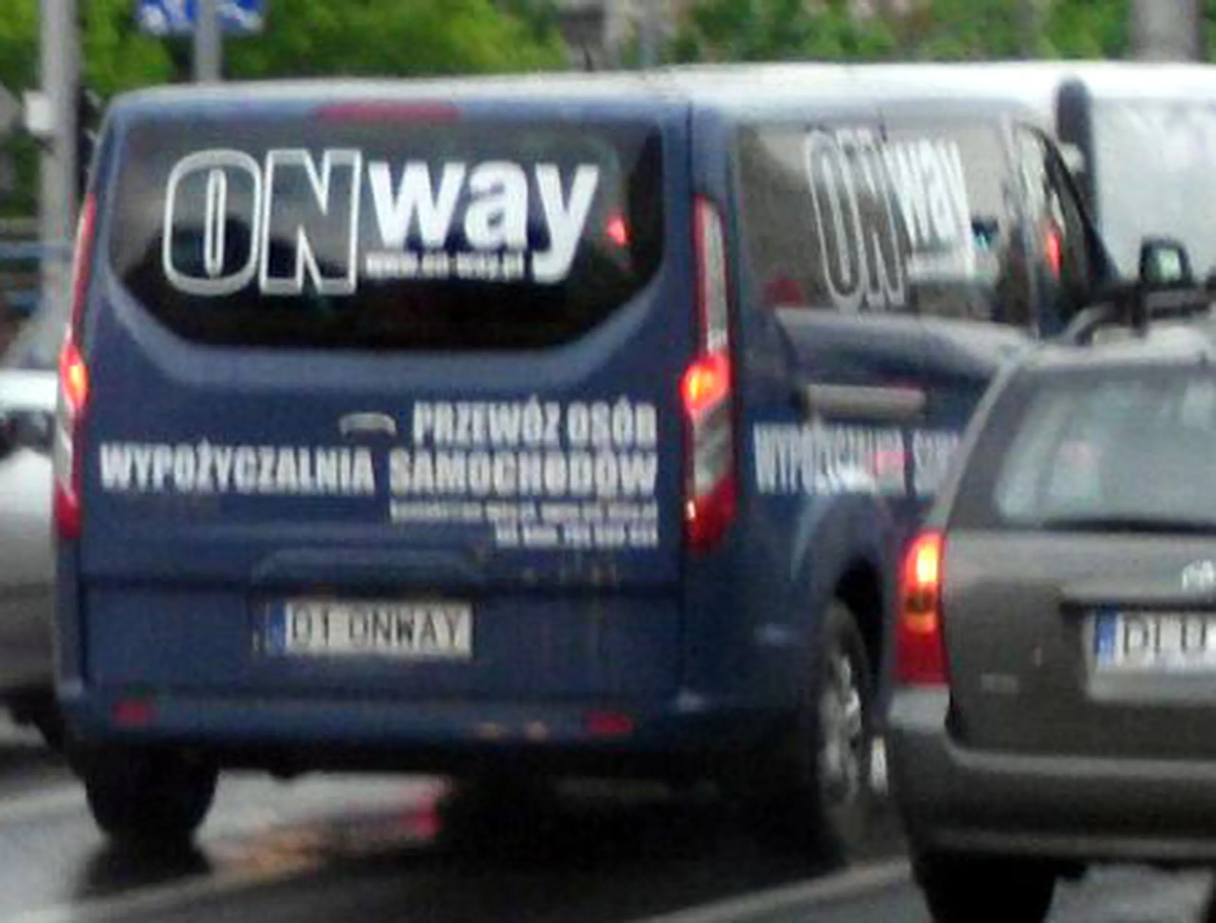 Fajny numer, blacha D1 ONWAY