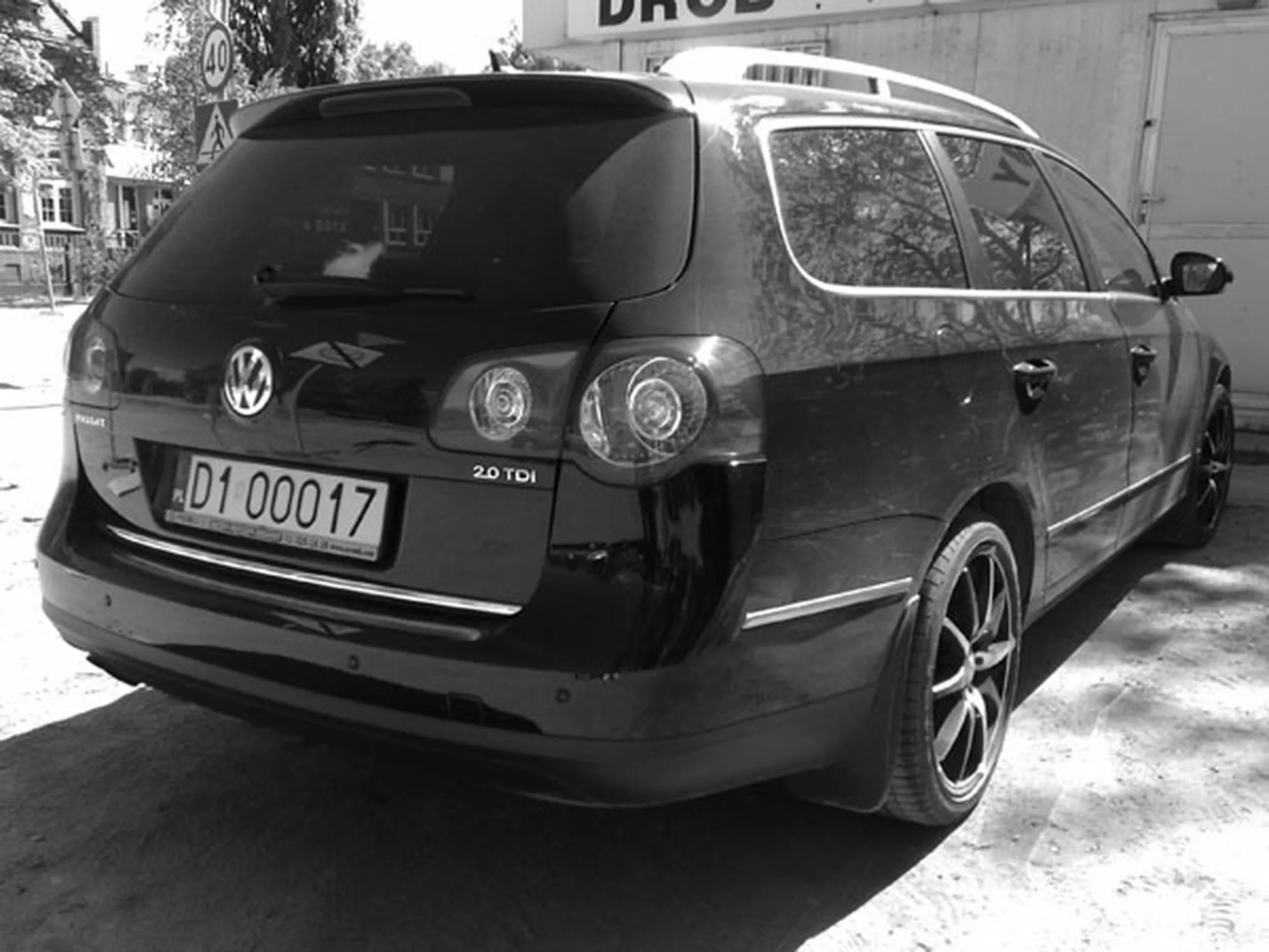 Fajny numer, blacha D1 OOO17