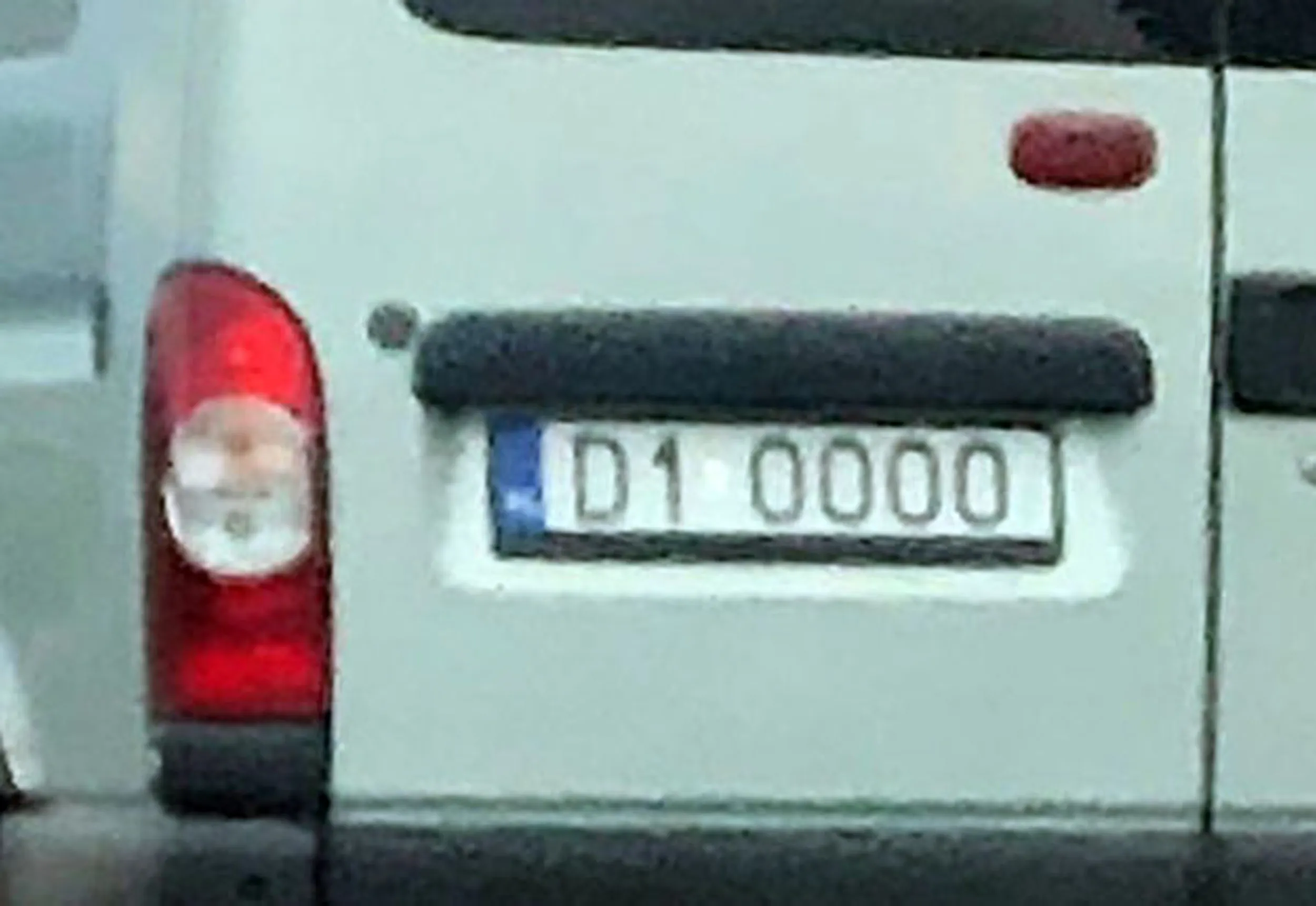 Fajny numer, blacha D1 OOOO