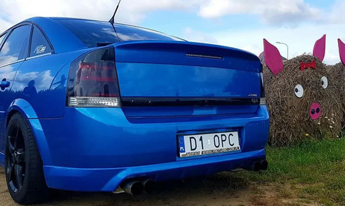 Fajny numer, blacha D1 OPC