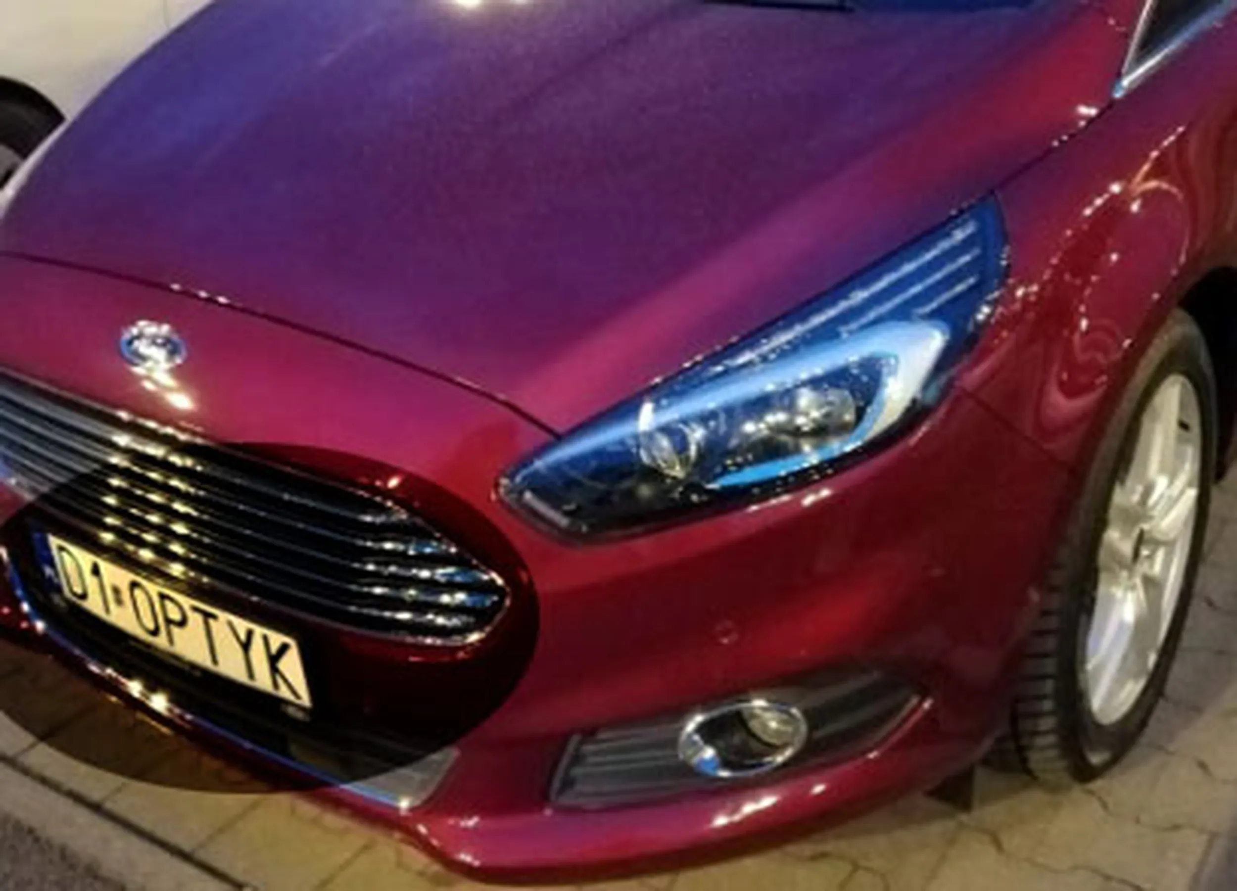 Fajny numer, blacha D1 OPTYK