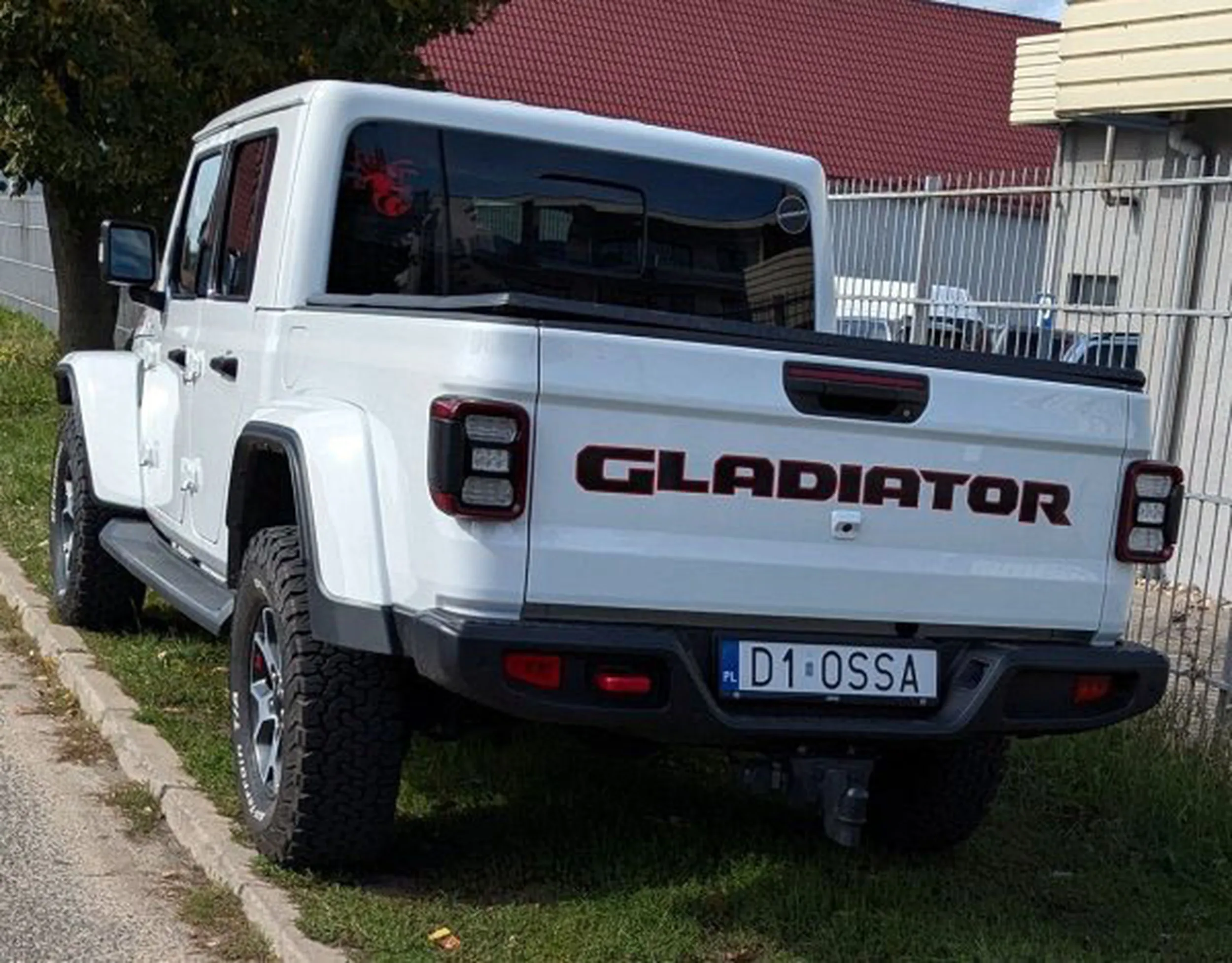 Fajny numer, blacha D1 OSSA