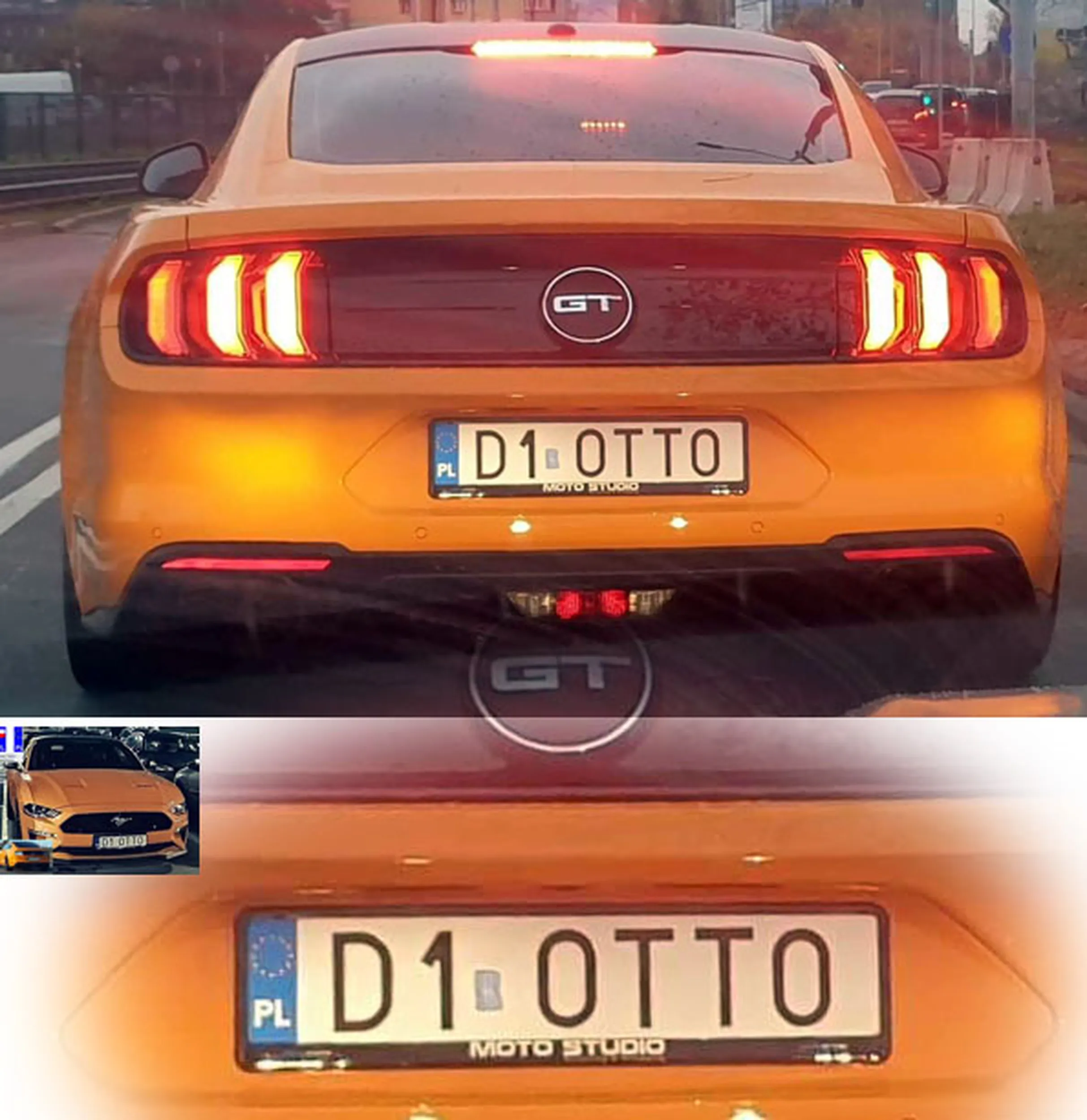 Fajny numer, blacha D1 OTTO