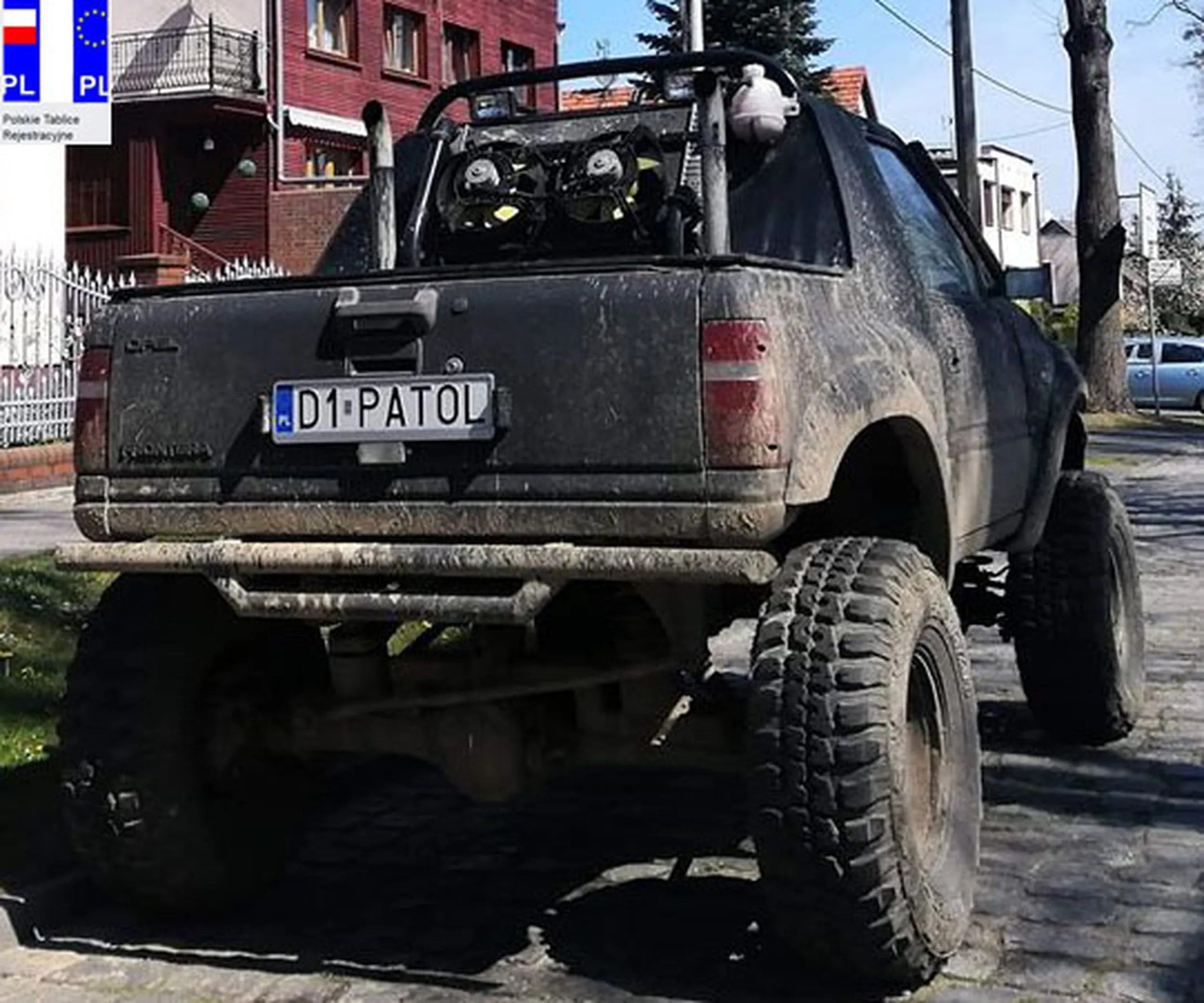 Fajny numer, blacha D1 PATOL