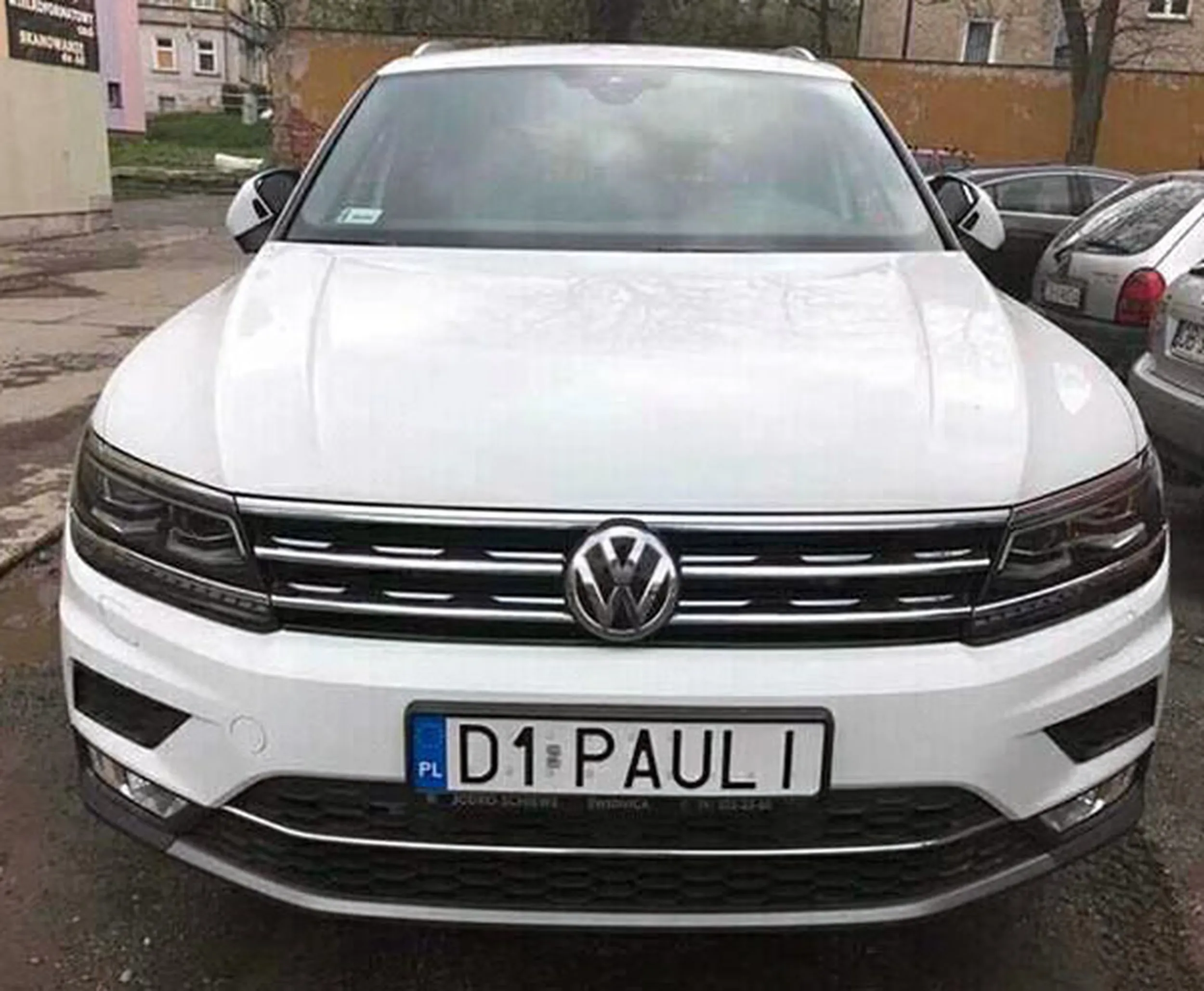 Fajny numer, blacha D1 PAULI