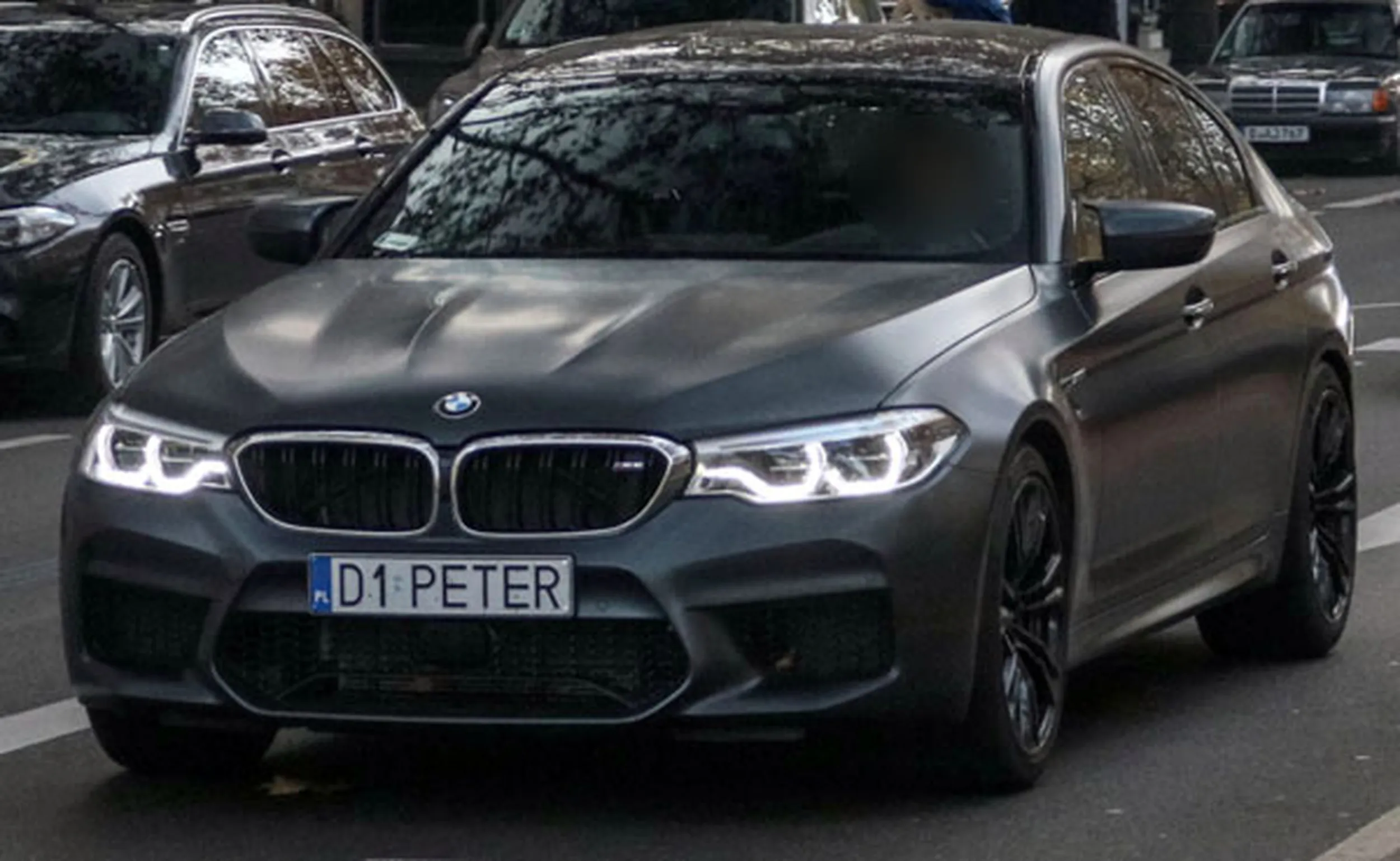 Fajny numer, blacha D1 PETER