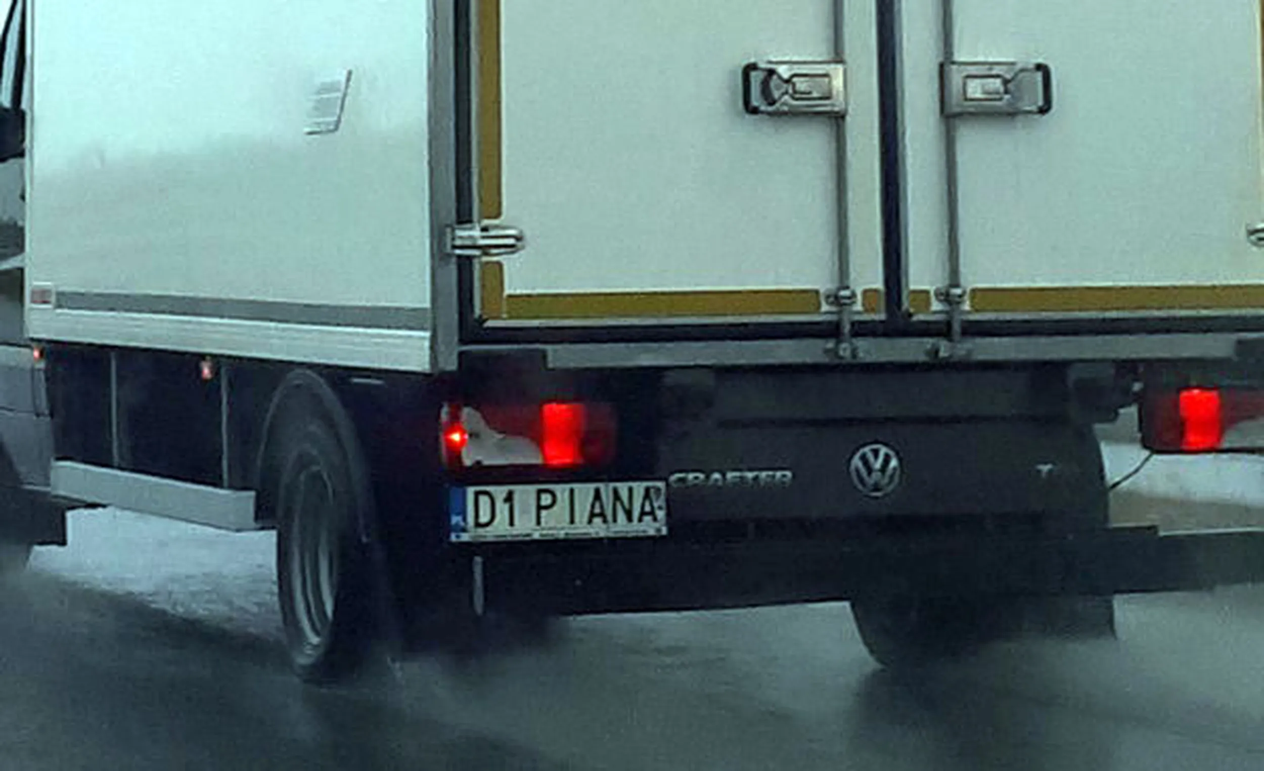 Fajny numer, blacha D1 PIANA