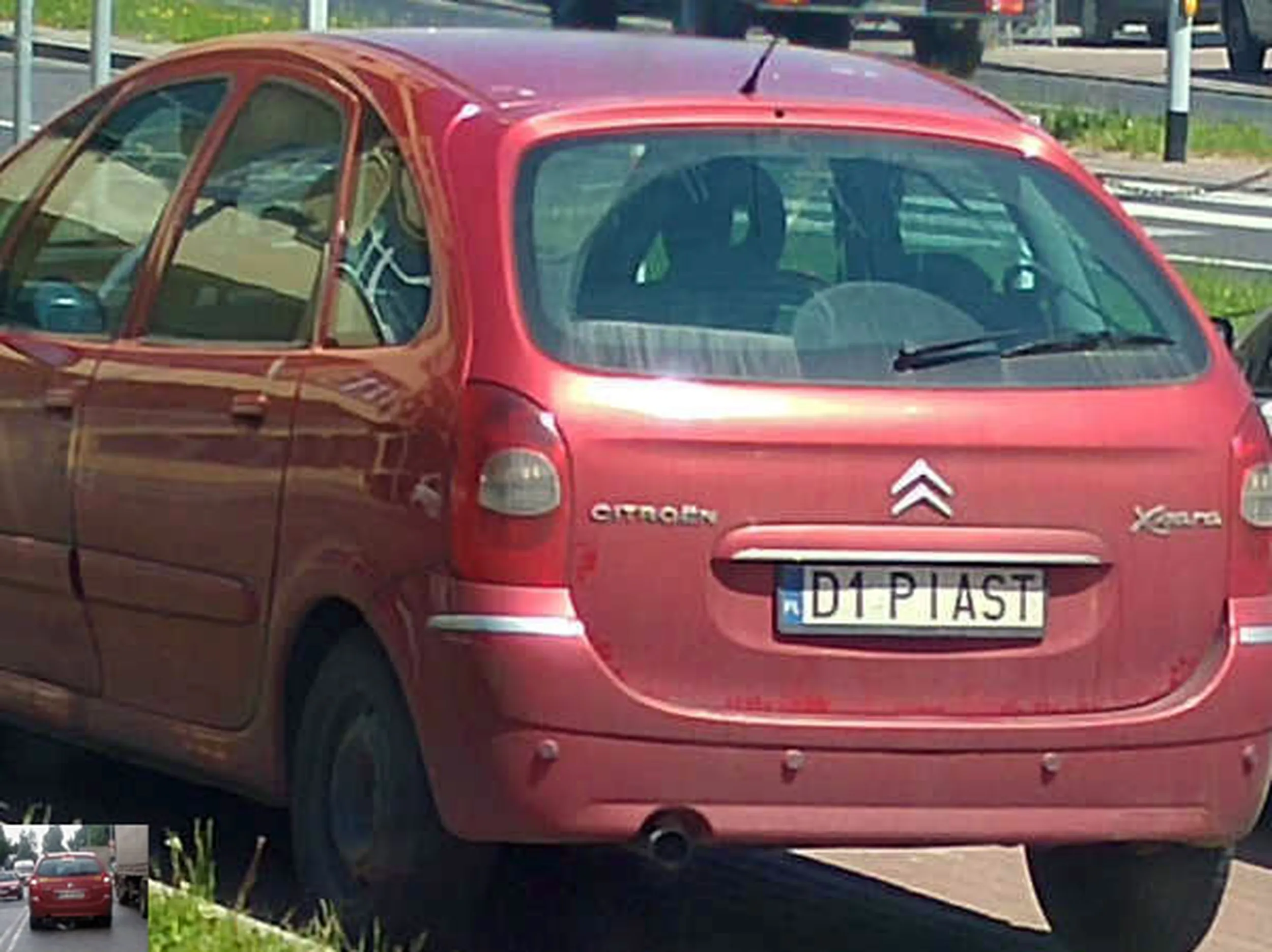 Fajny numer, blacha D1 PIAST