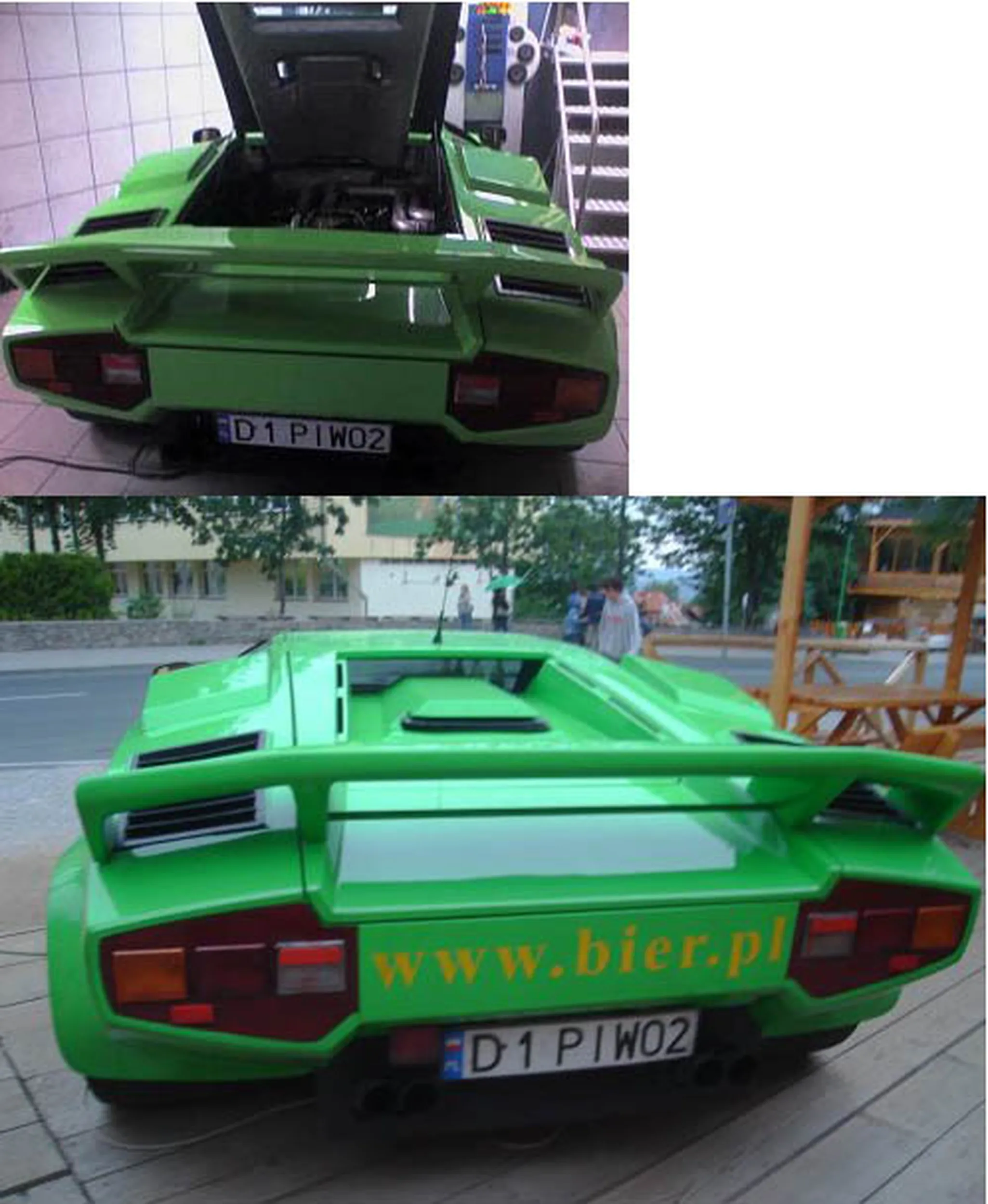 Fajny numer, blacha D1 PIWO2