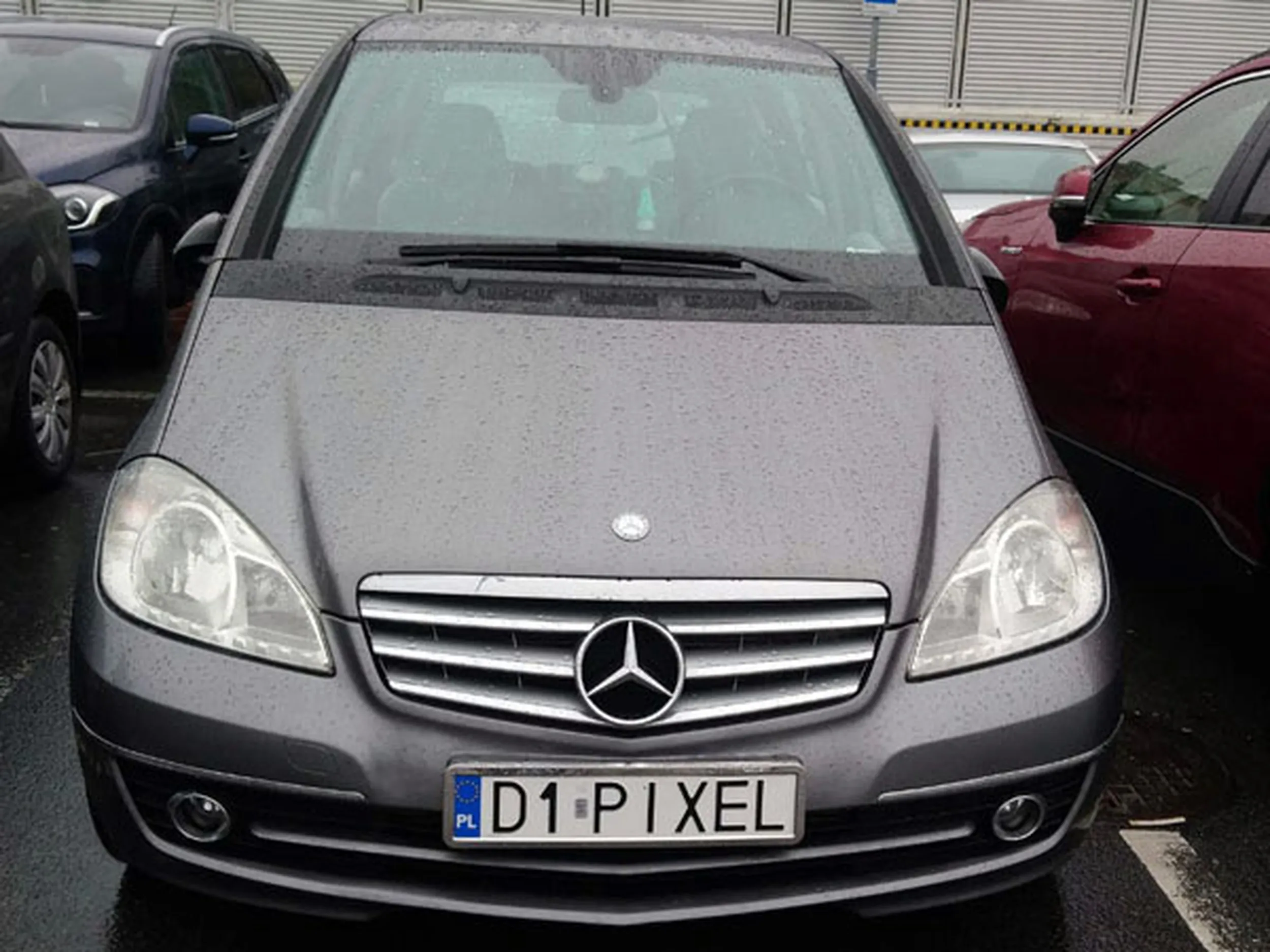 Fajny numer, blacha D1 PIXEL