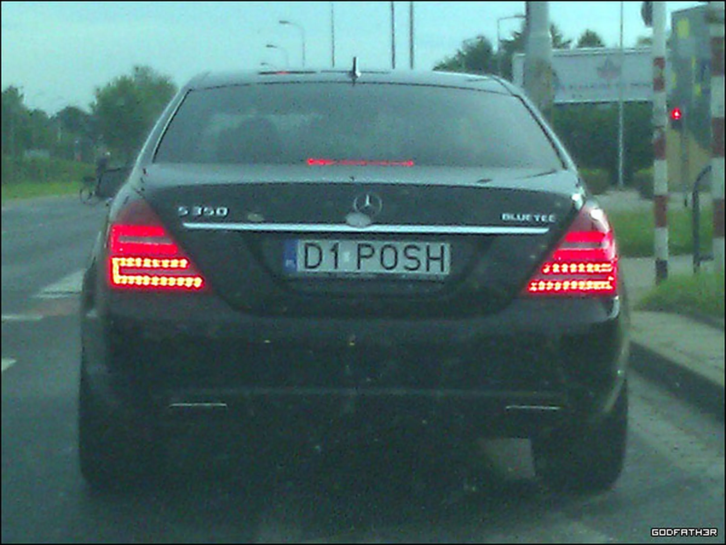 Fajny numer, blacha D1 POSH