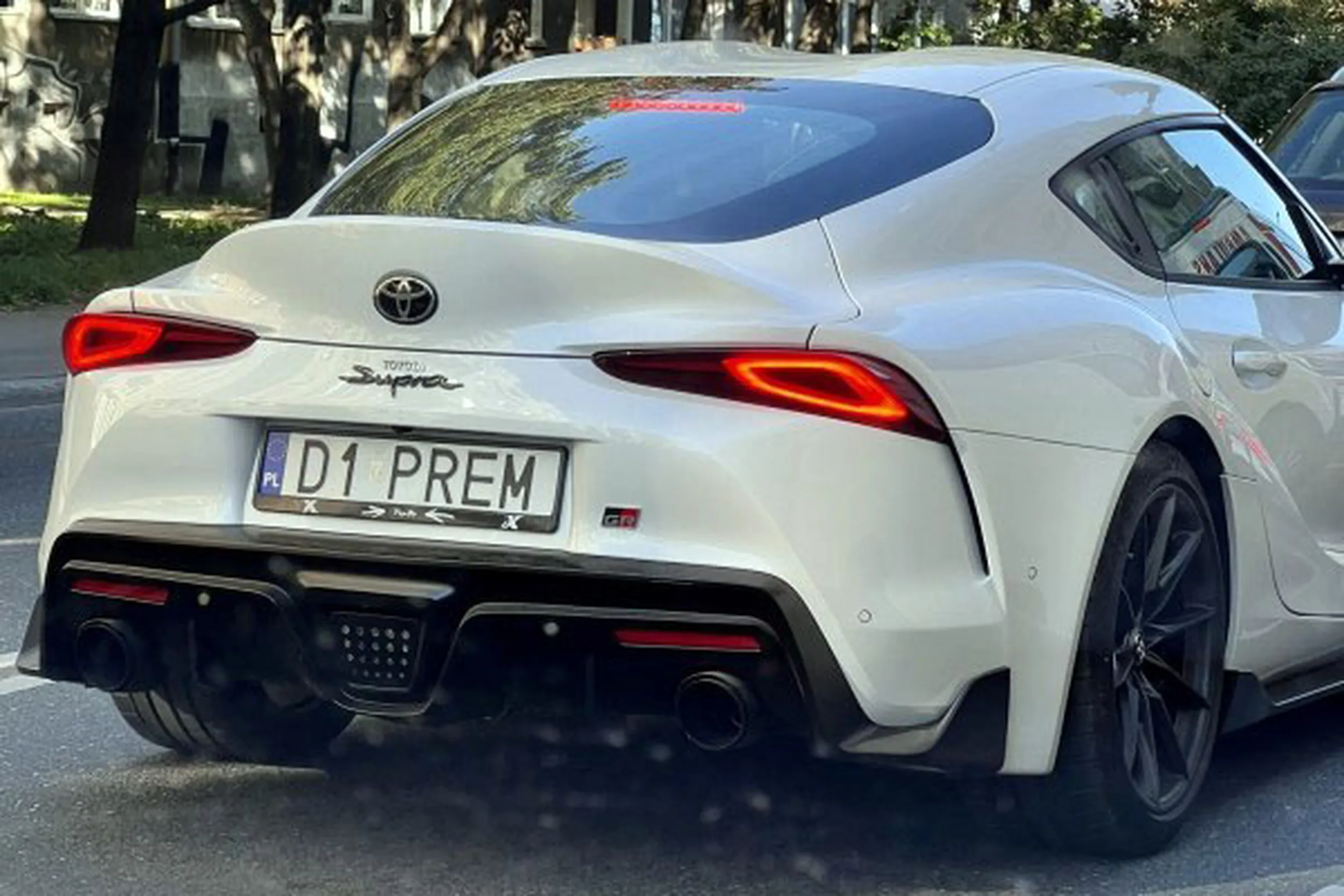 Fajny numer, blacha D1 PREM