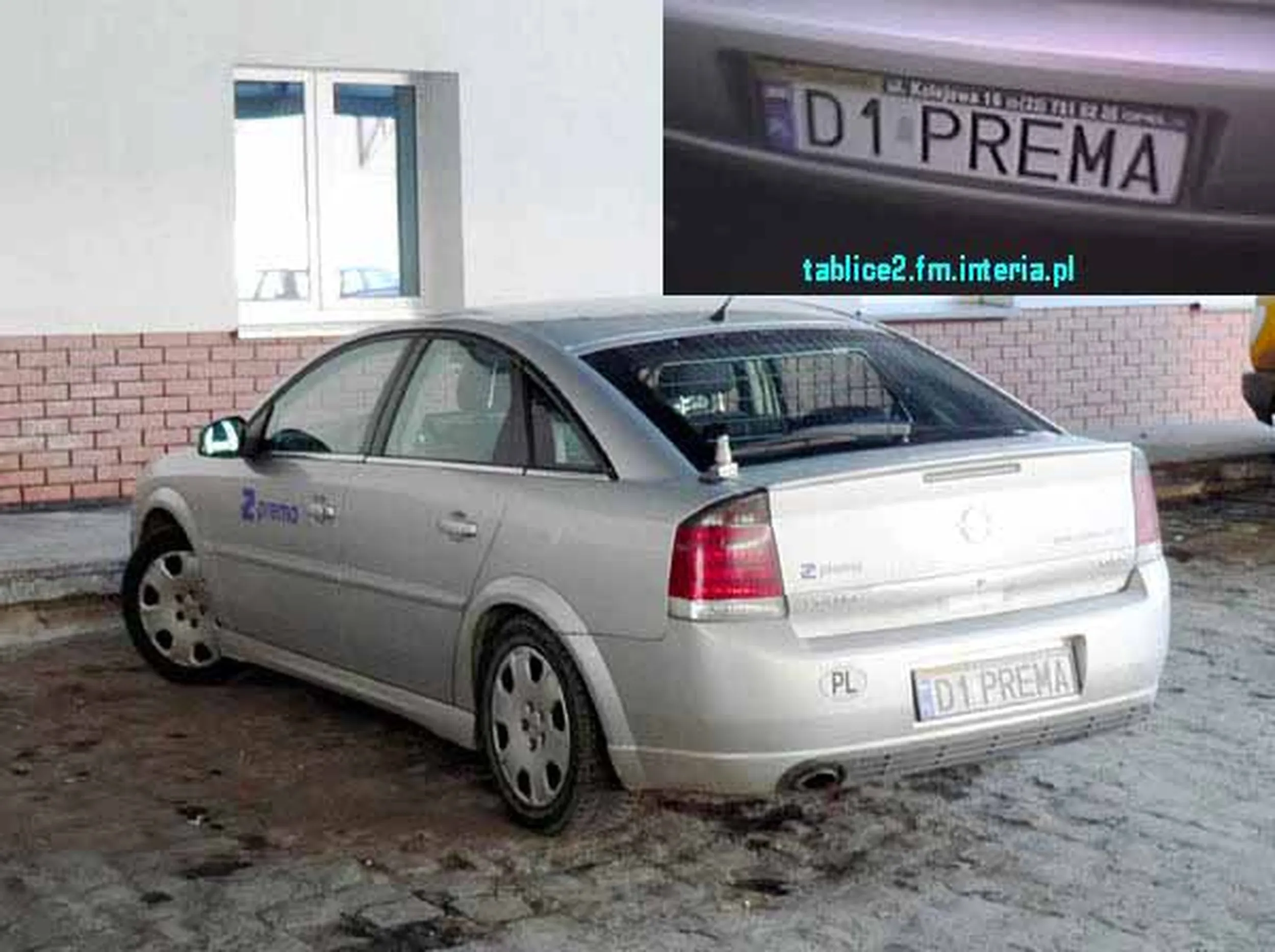 Fajny numer, blacha D1 PREMA