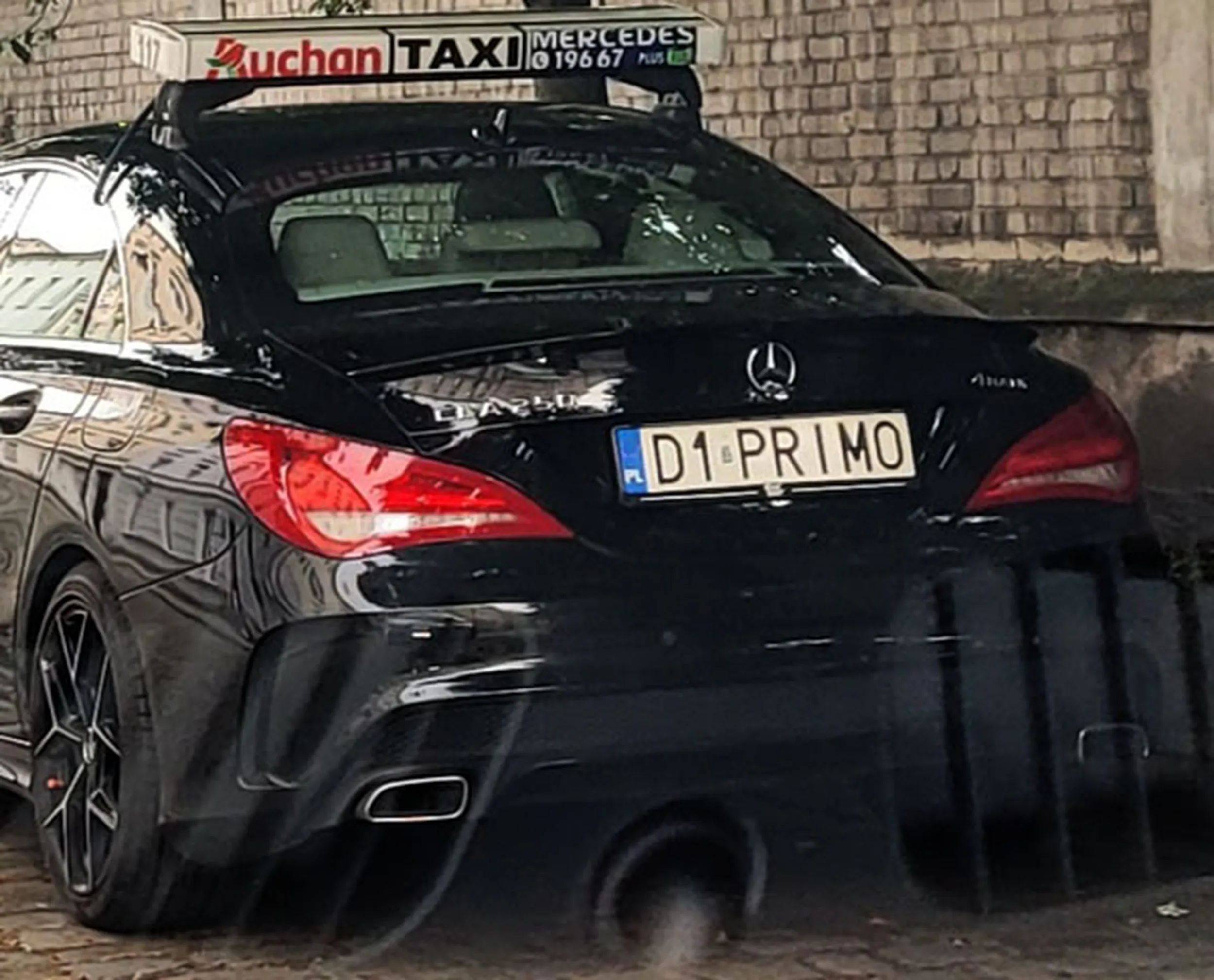 Fajny numer, blacha D1 PRIMO