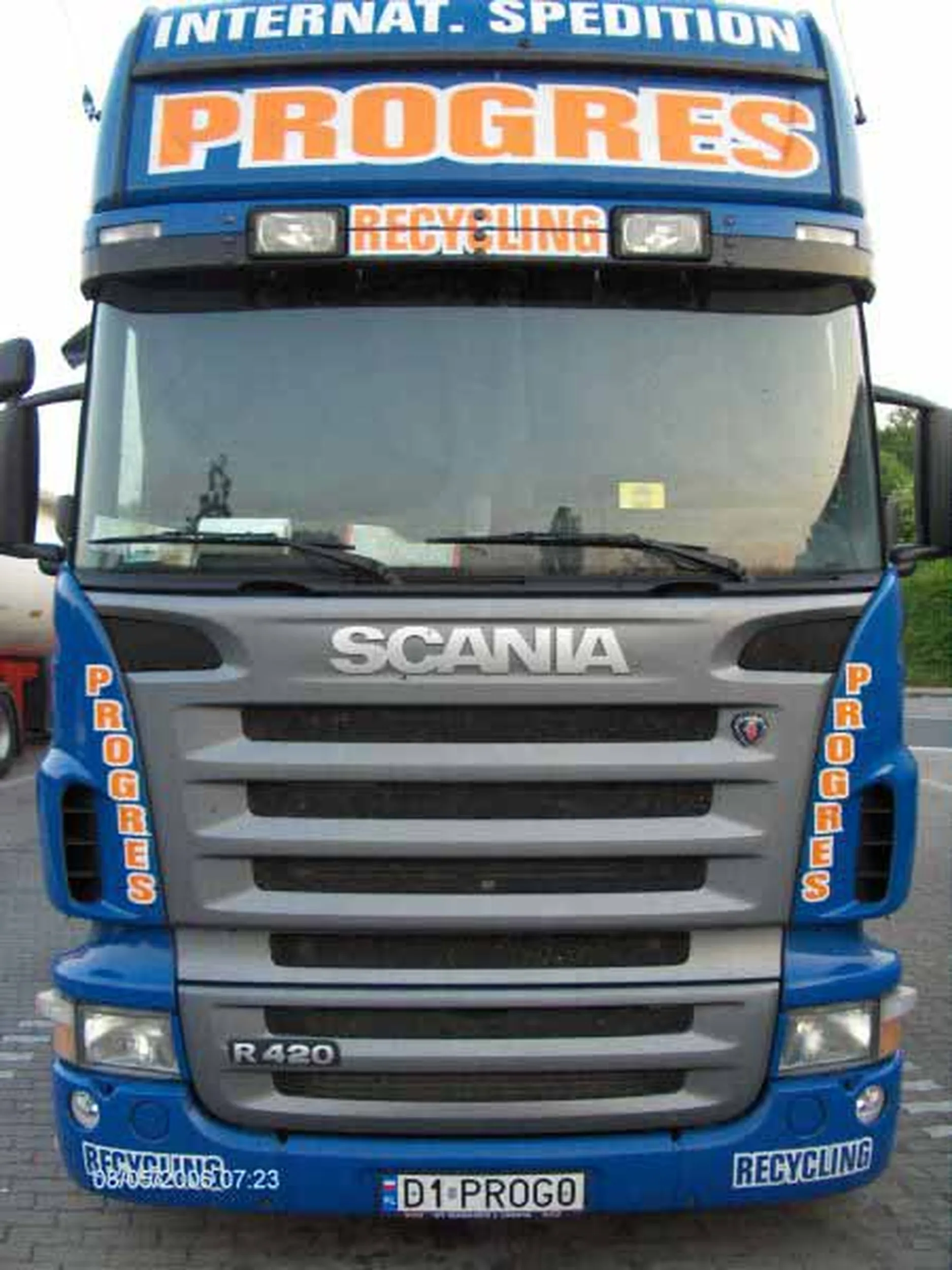 Fajny numer, blacha D1 PROG0