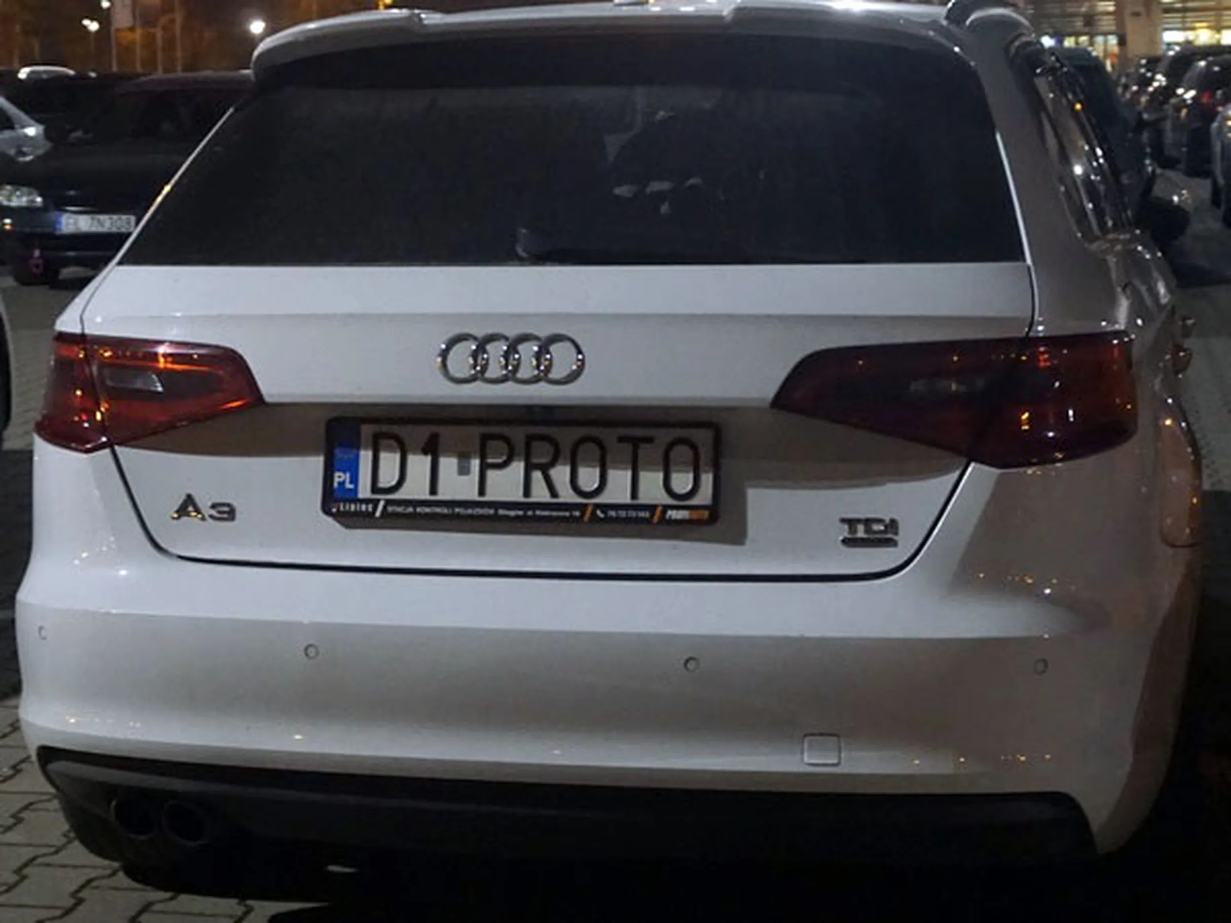 Fajny numer, blacha D1 PROTO