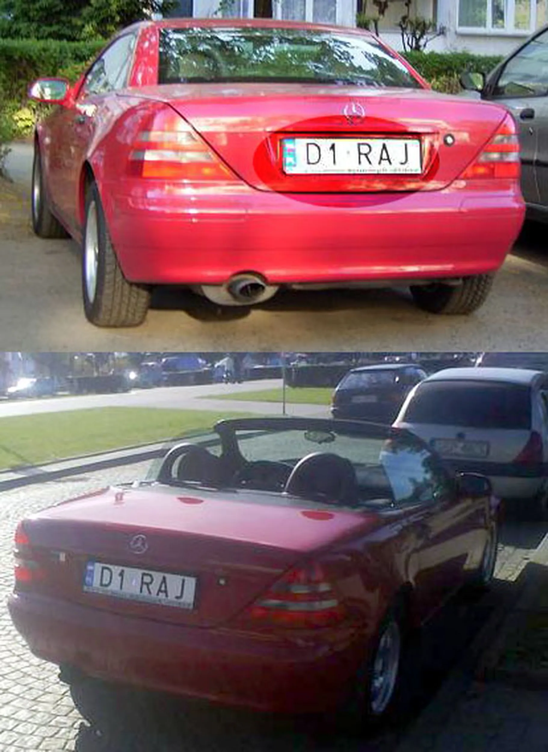 Fajny numer, blacha D1 RAJ