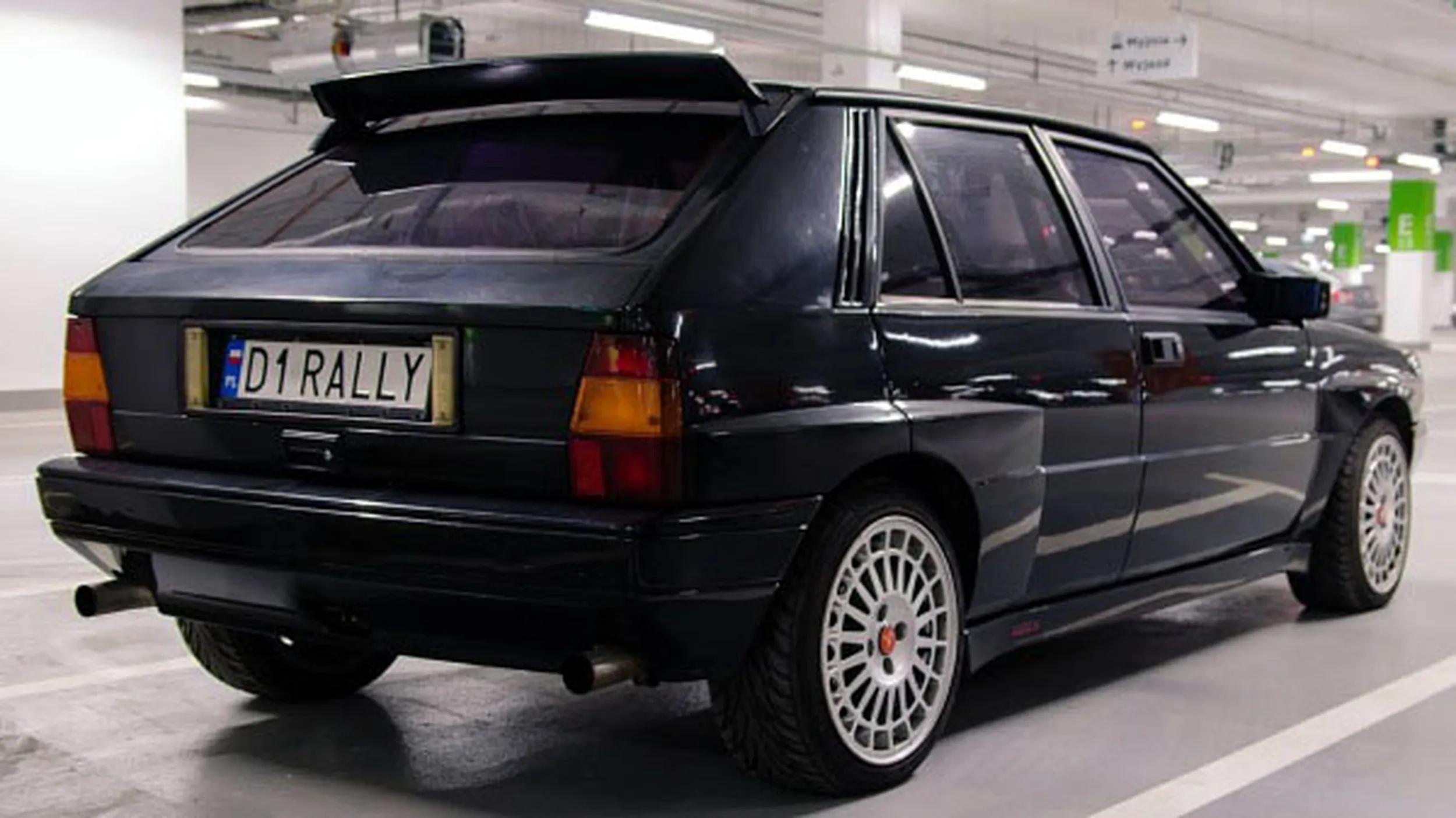 Fajny numer, blacha D1 RALLY