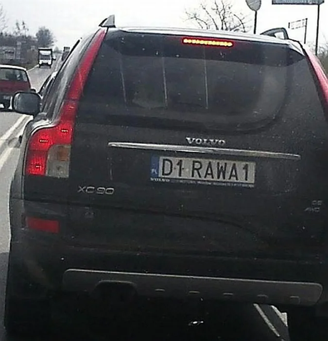 Fajny numer, blacha D1 RAWA1