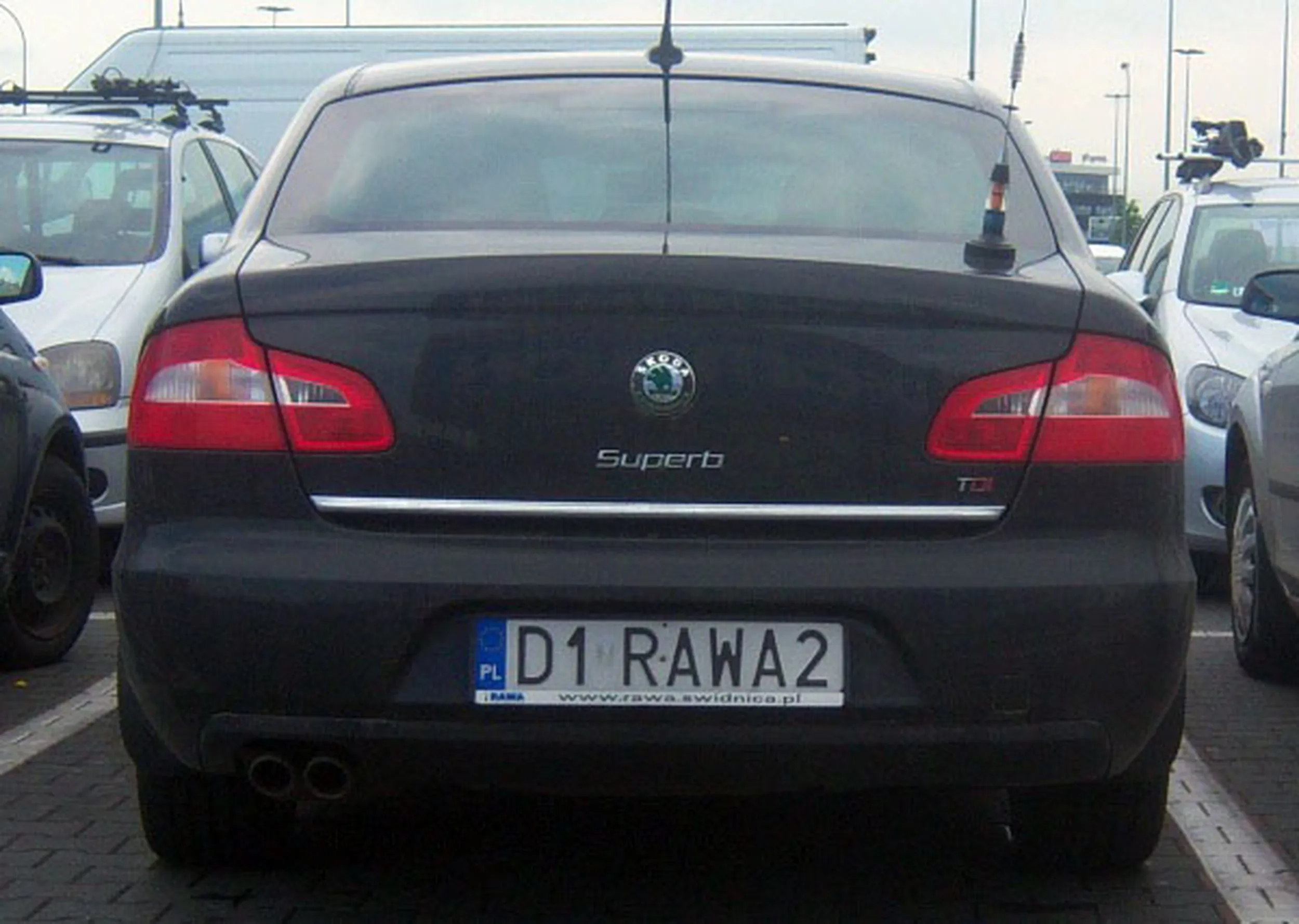 Fajny numer, blacha D1 RAWA2