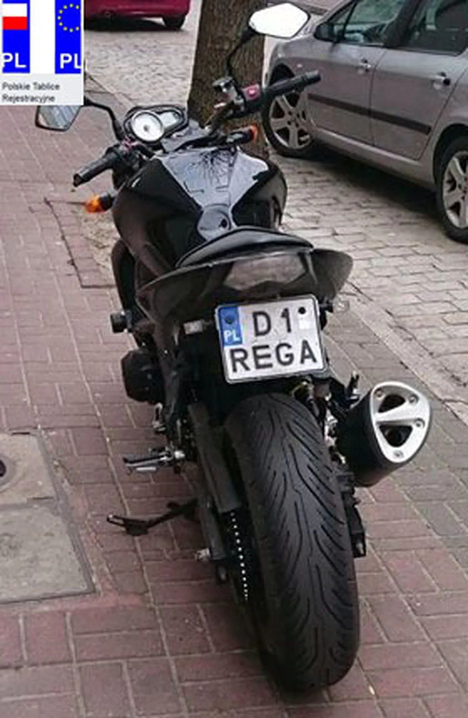 Fajny numer, blacha D1 REGA