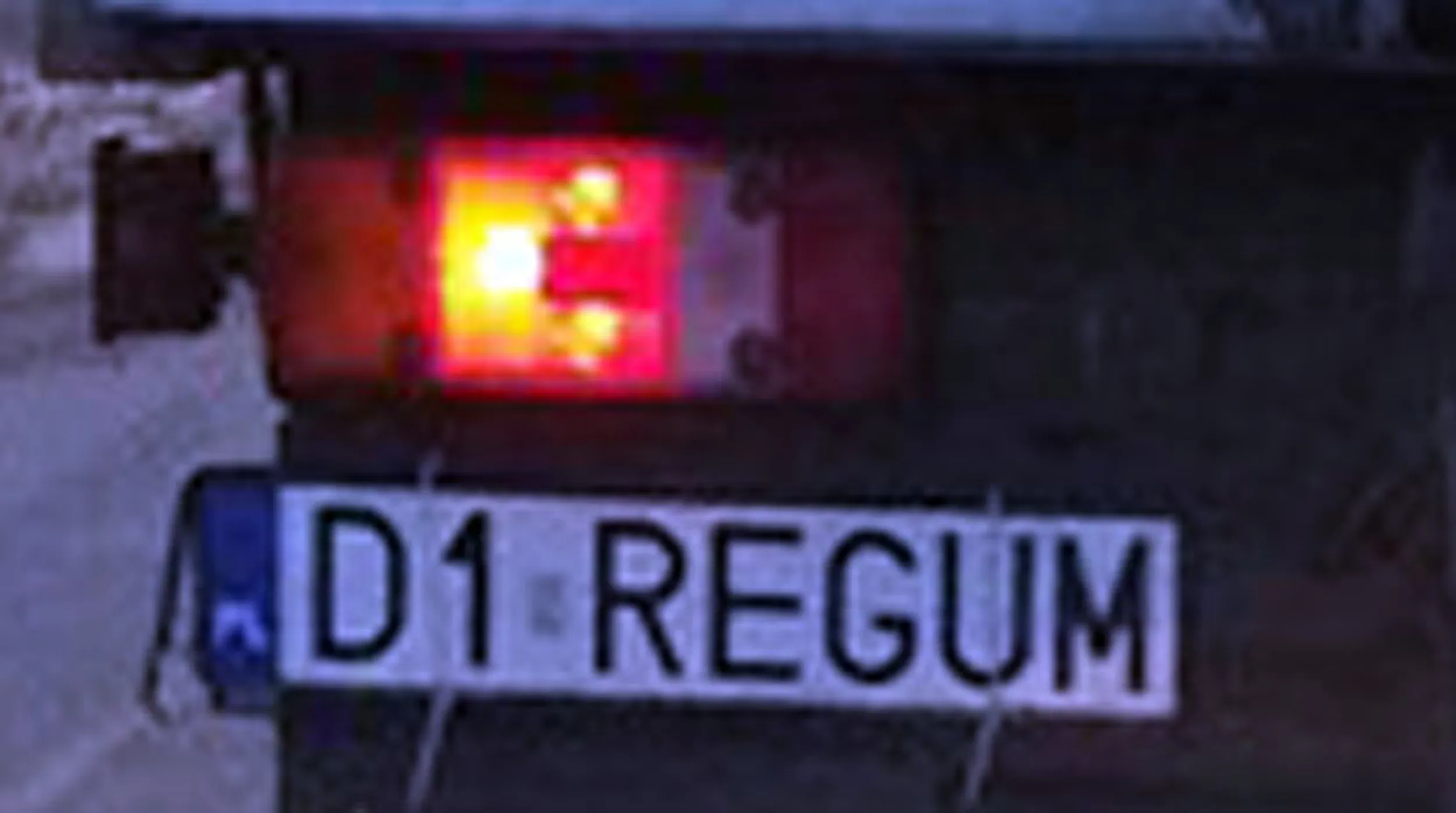 Fajny numer, blacha D1 REGUM