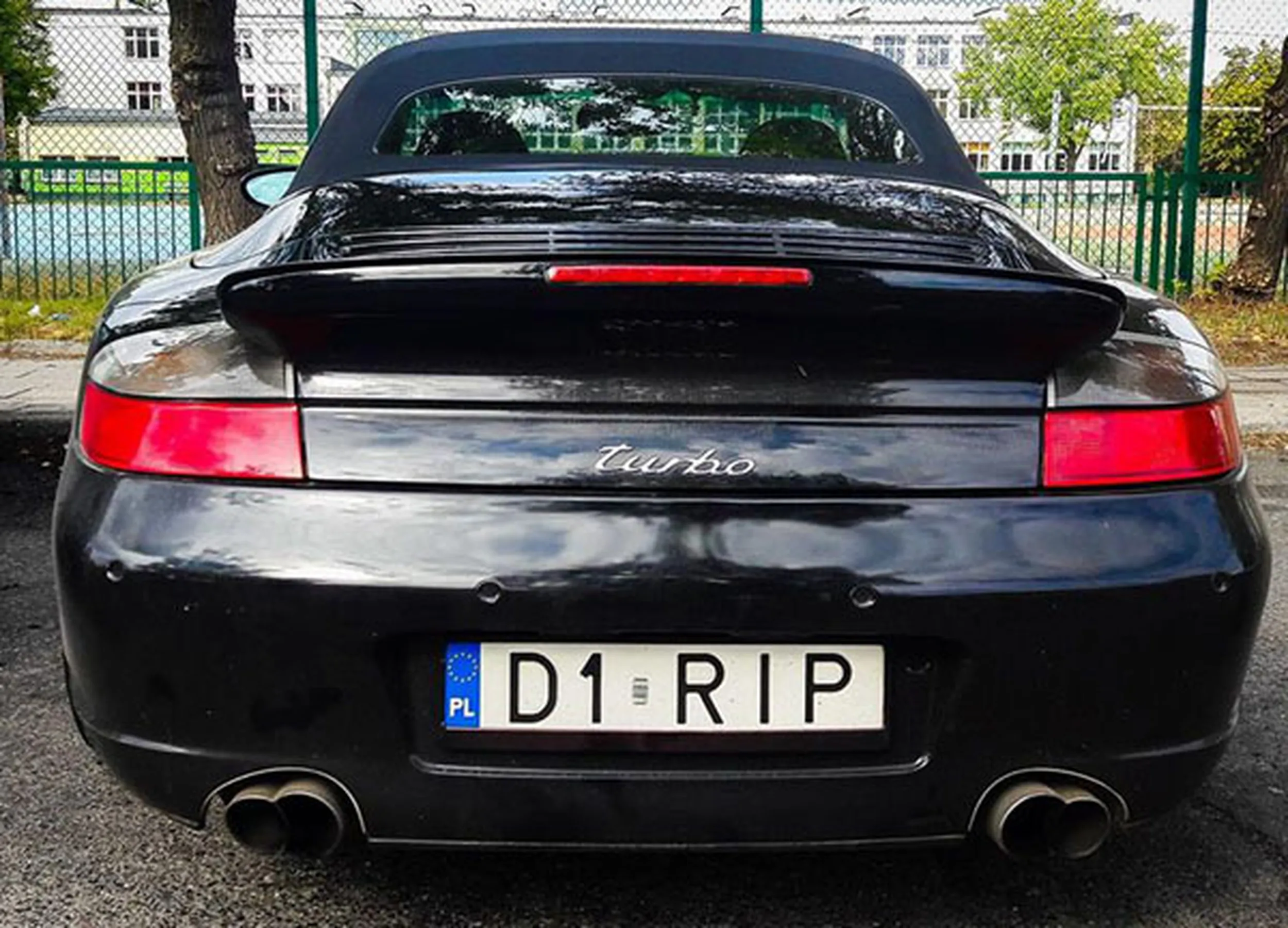 Fajny numer, blacha D1 RIP