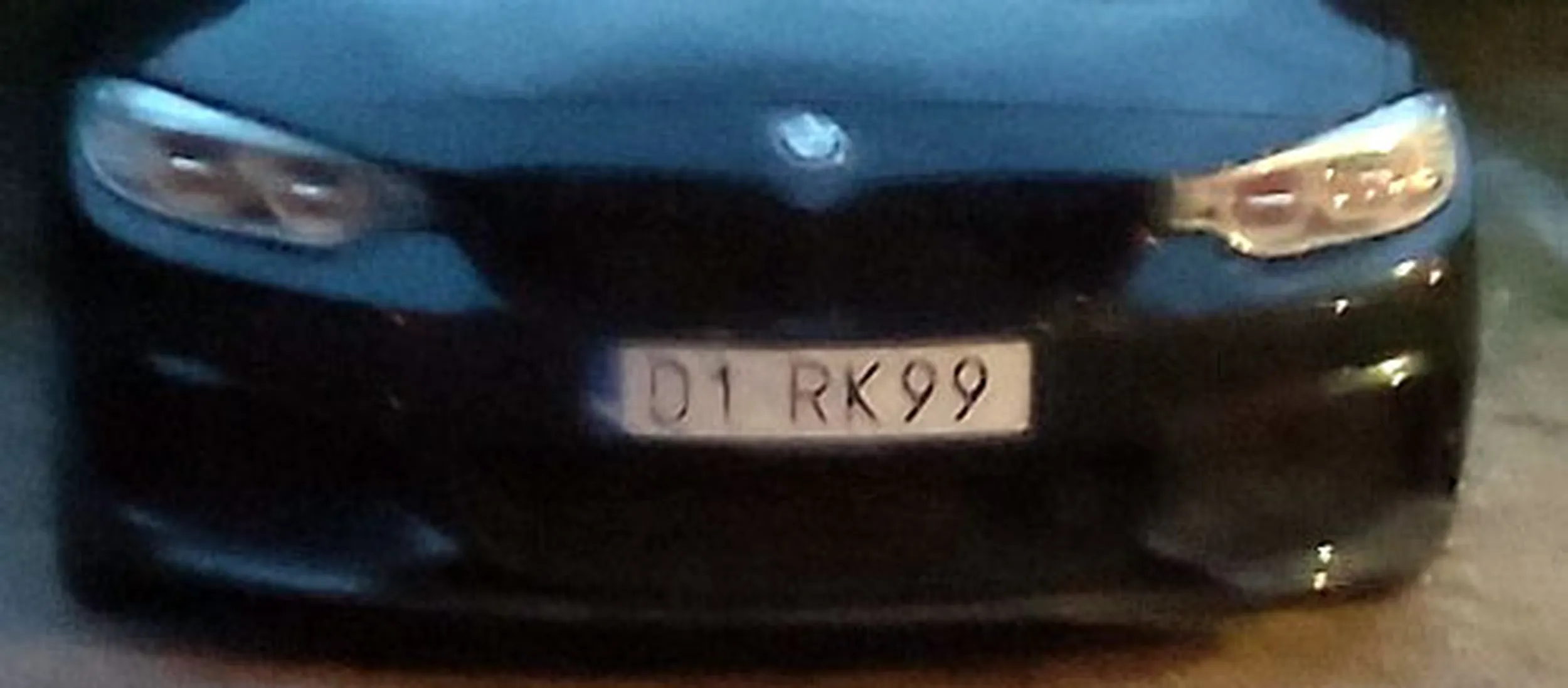 Fajny numer, blacha D1 RK99