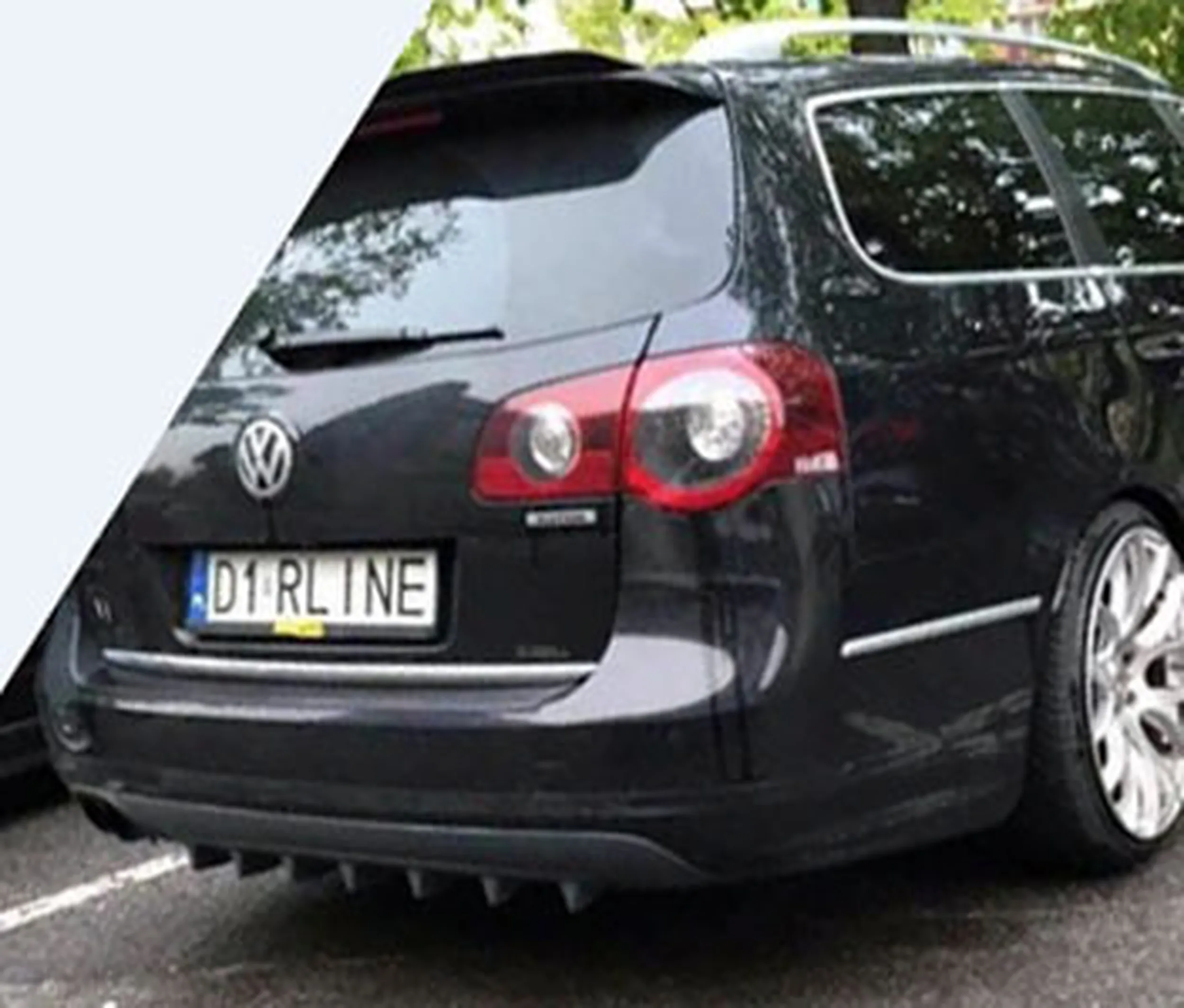 Fajny numer, blacha D1 RLINE