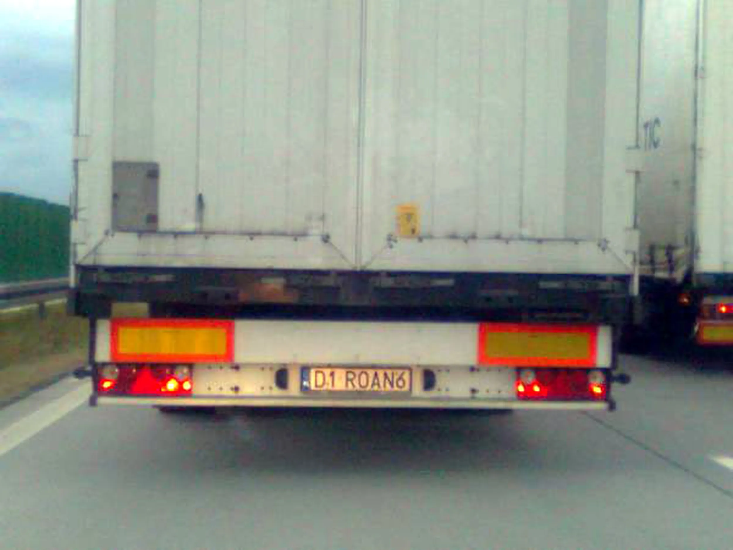 Fajny numer, blacha D1 ROAN6