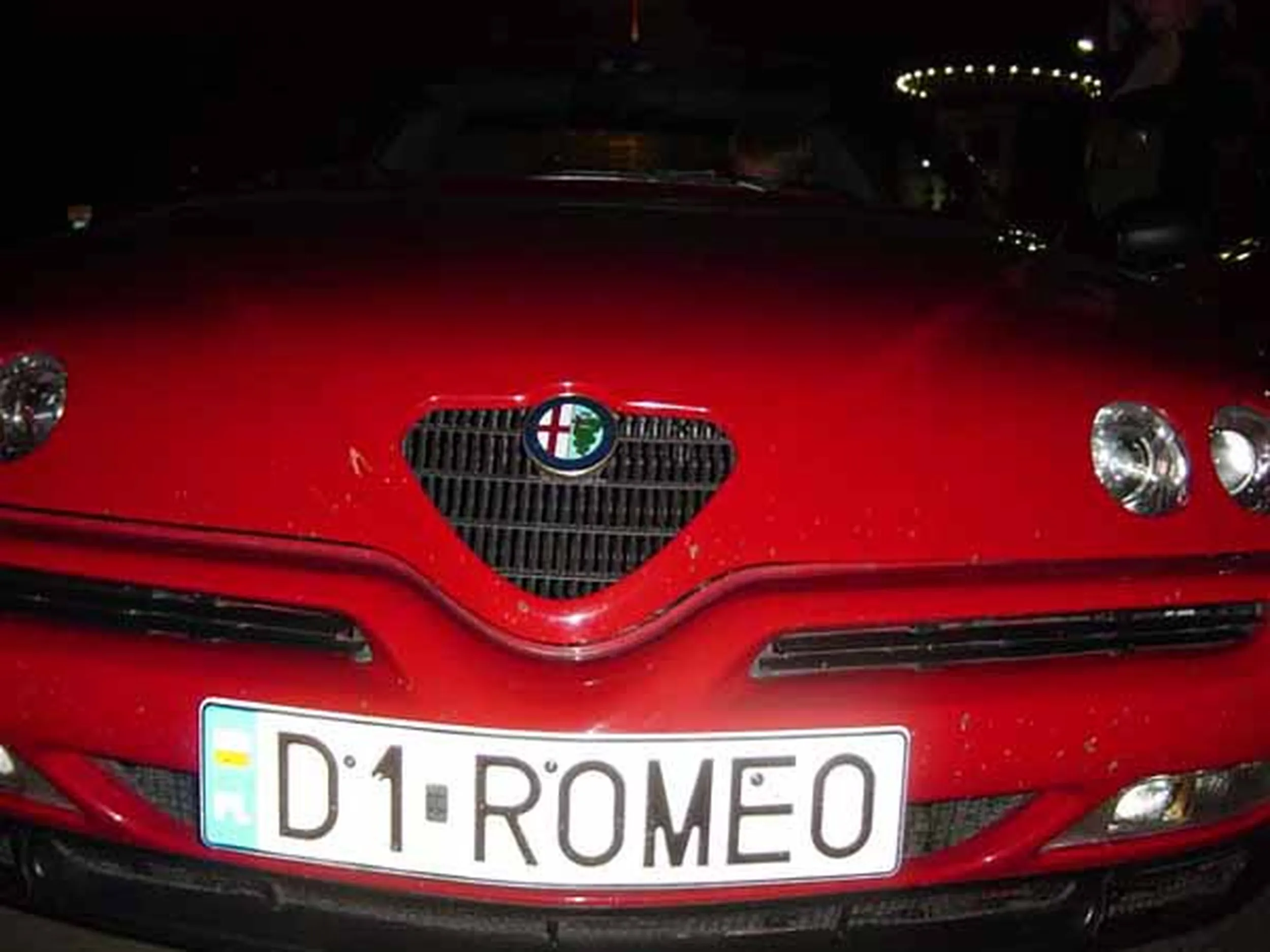 Fajny numer, blacha D1 ROMEO