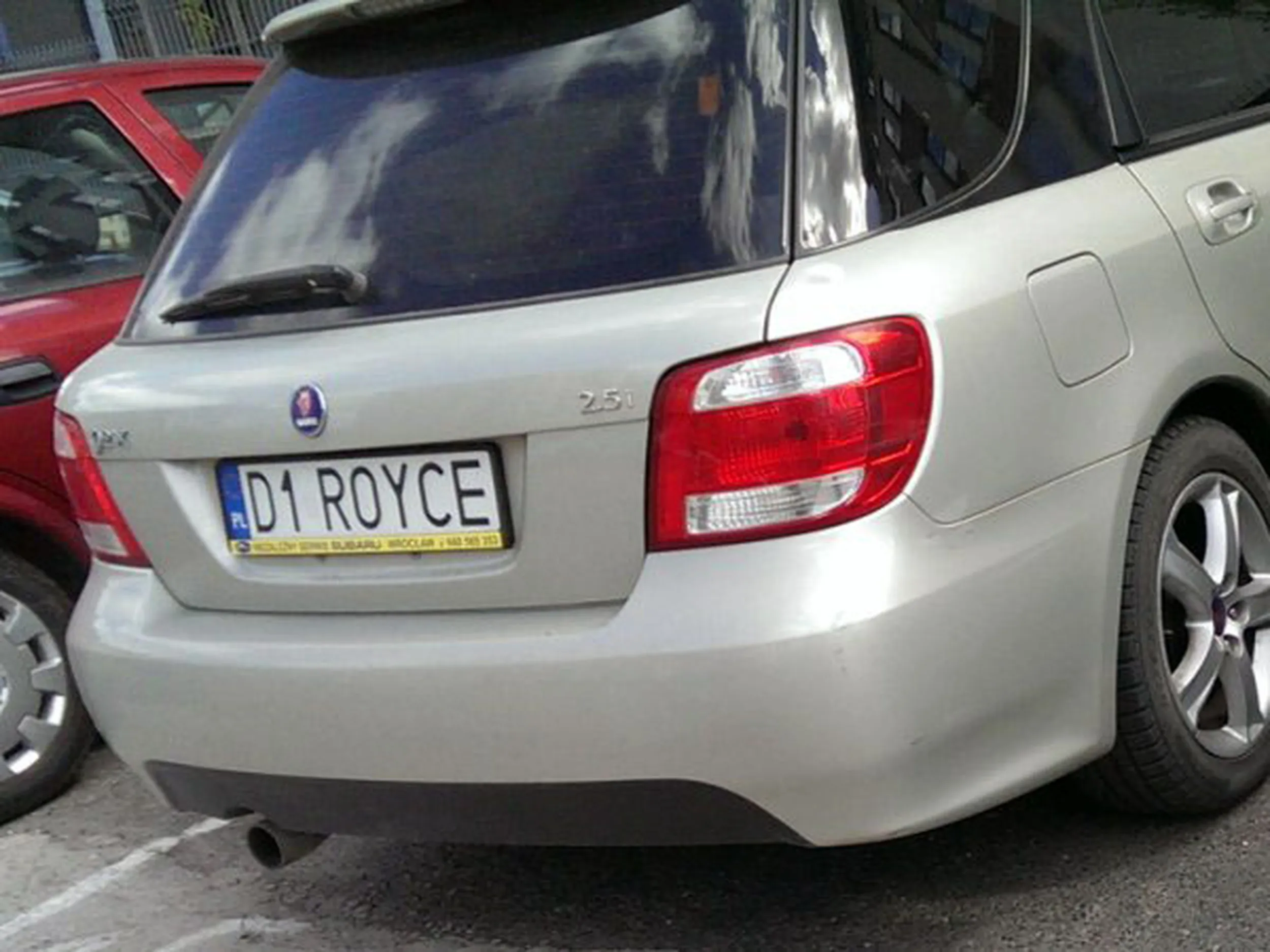 Fajny numer, blacha D1 ROYCE