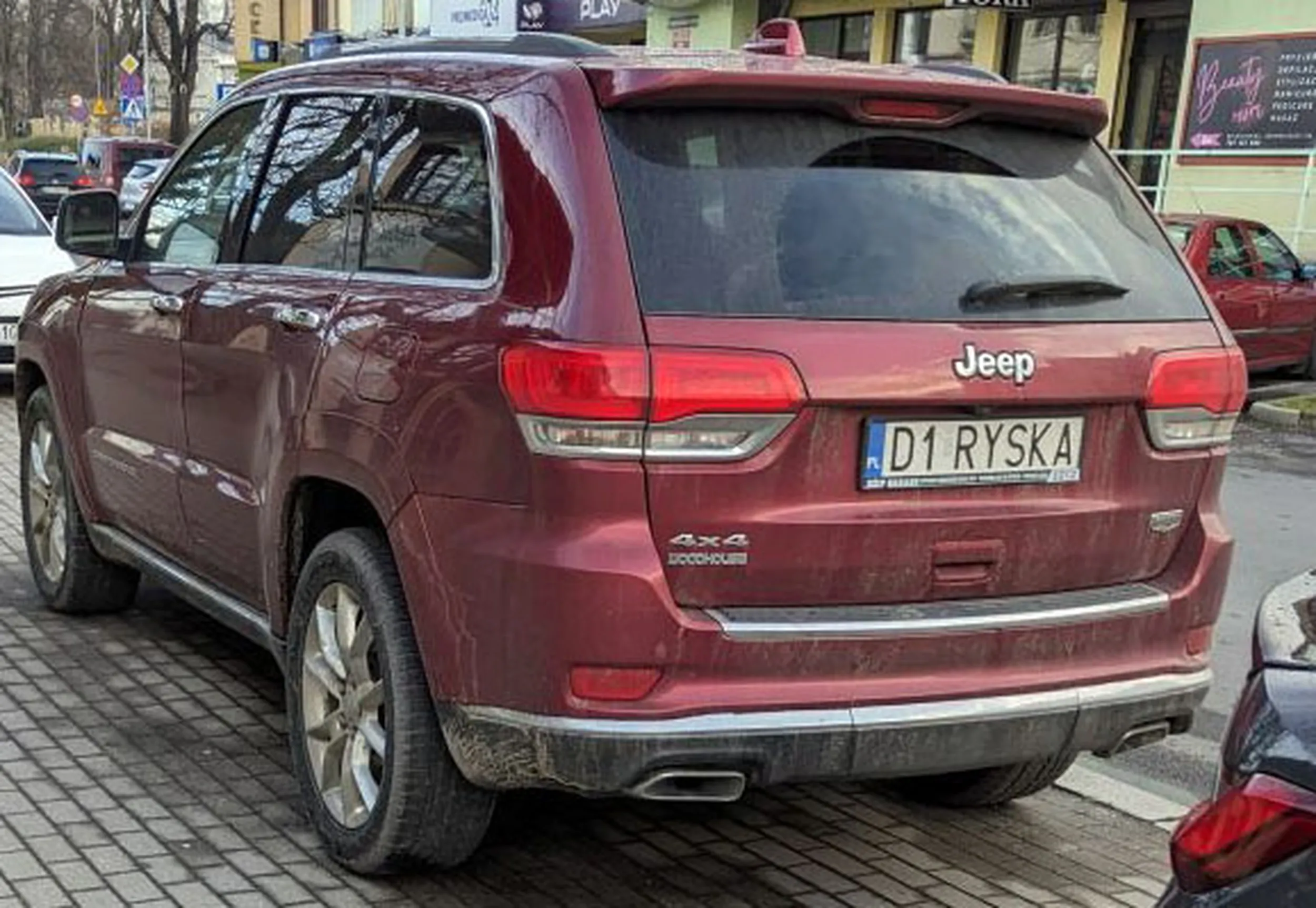 Fajny numer, blacha D1 RYSKA