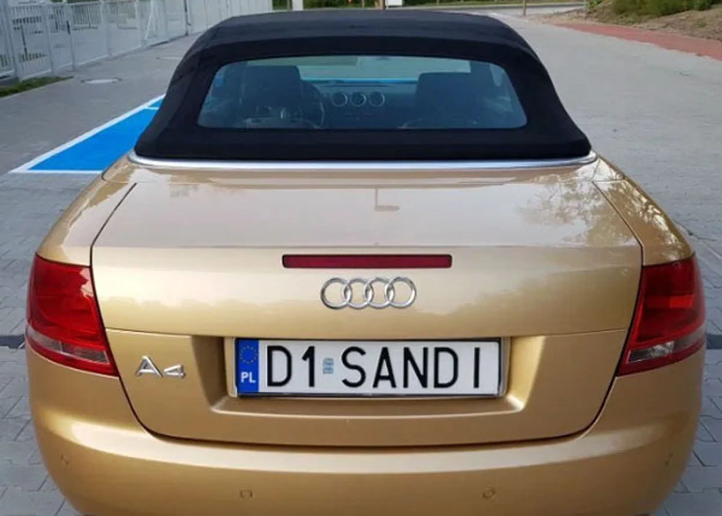 Fajny numer, blacha D1 SANDI