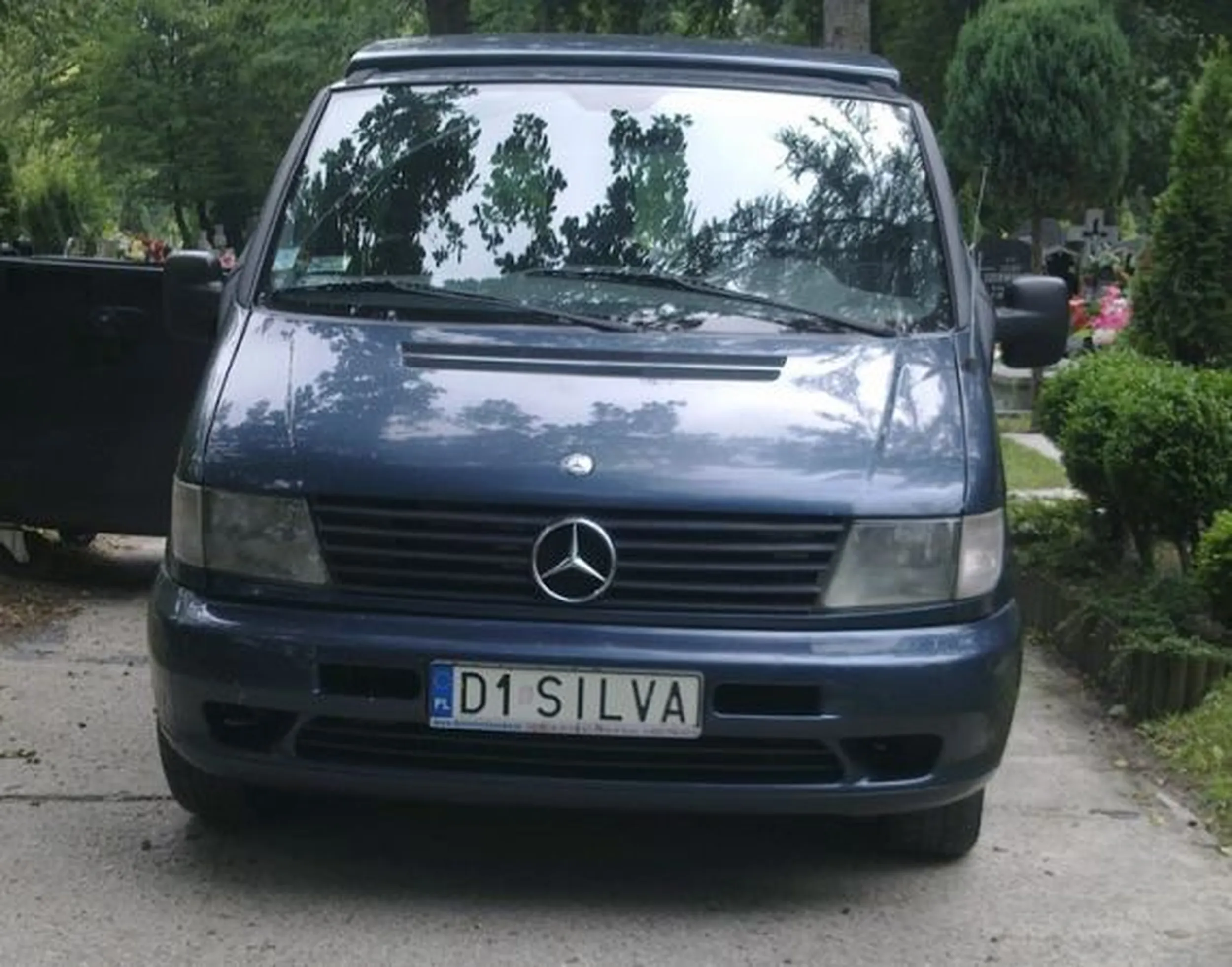 Fajny numer, blacha D1 SILVA