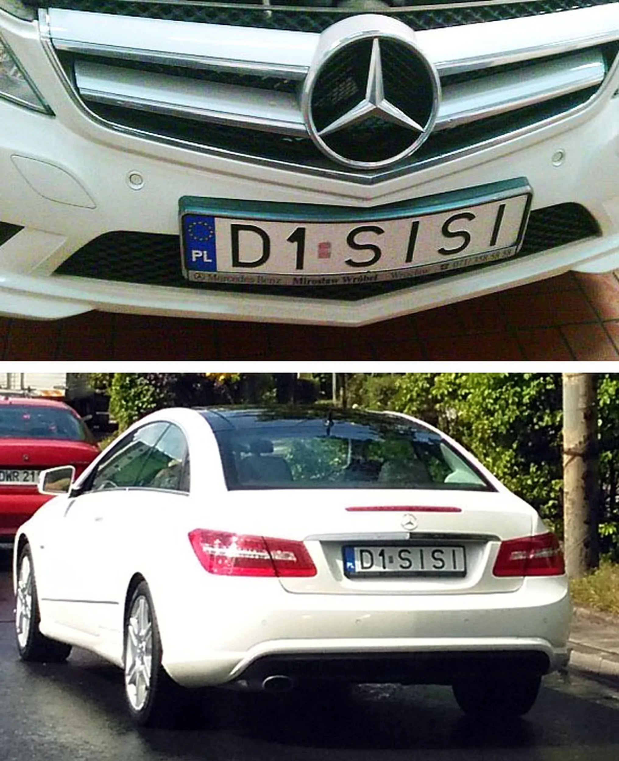 Fajny numer, blacha D1 SISI