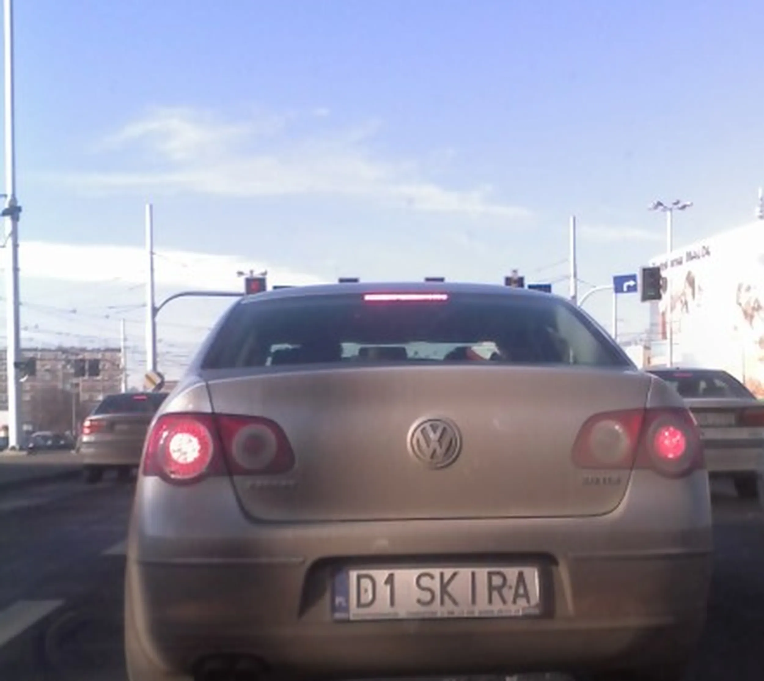 Fajny numer, blacha D1 SKIRA