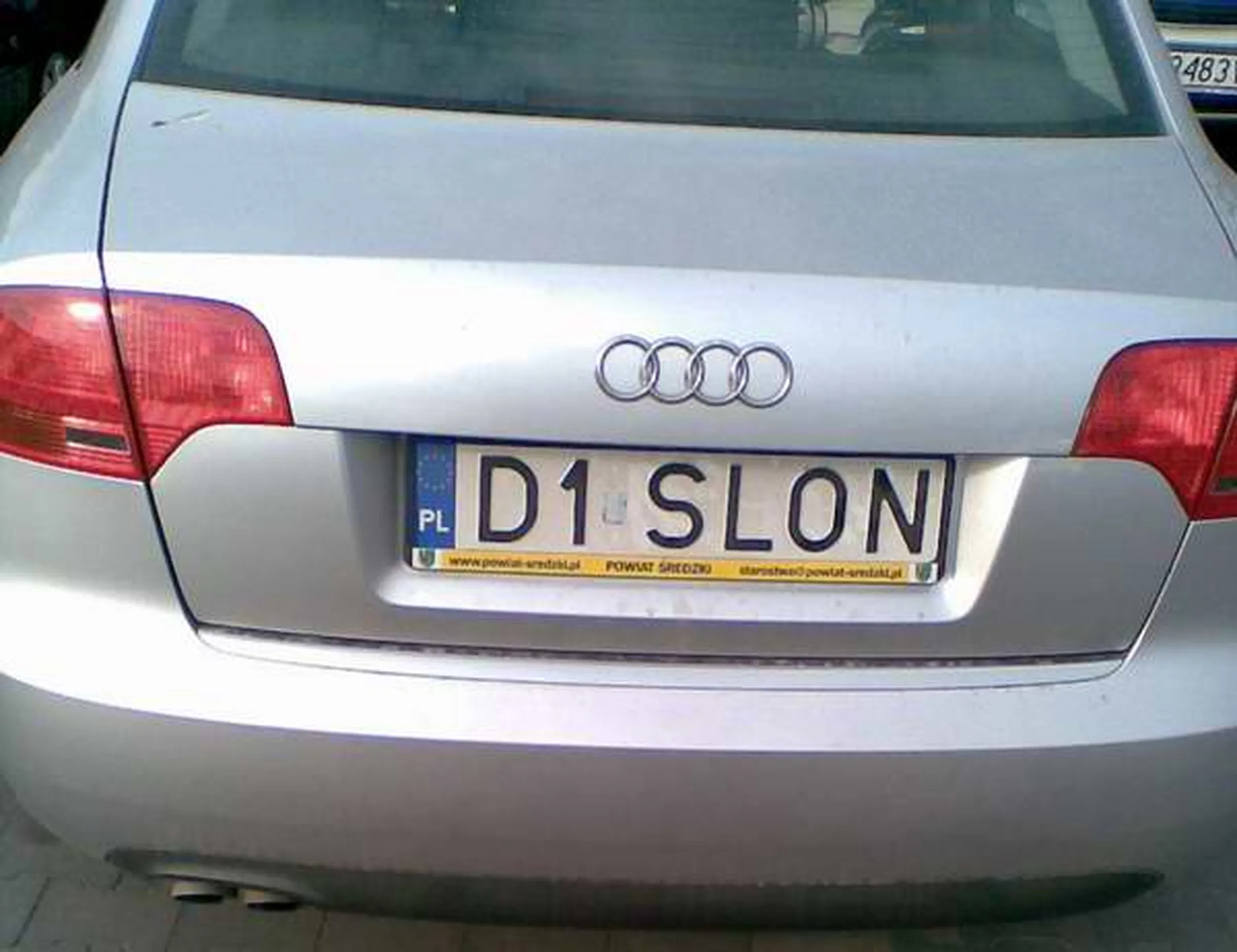 Fajny numer, blacha D1 SLON