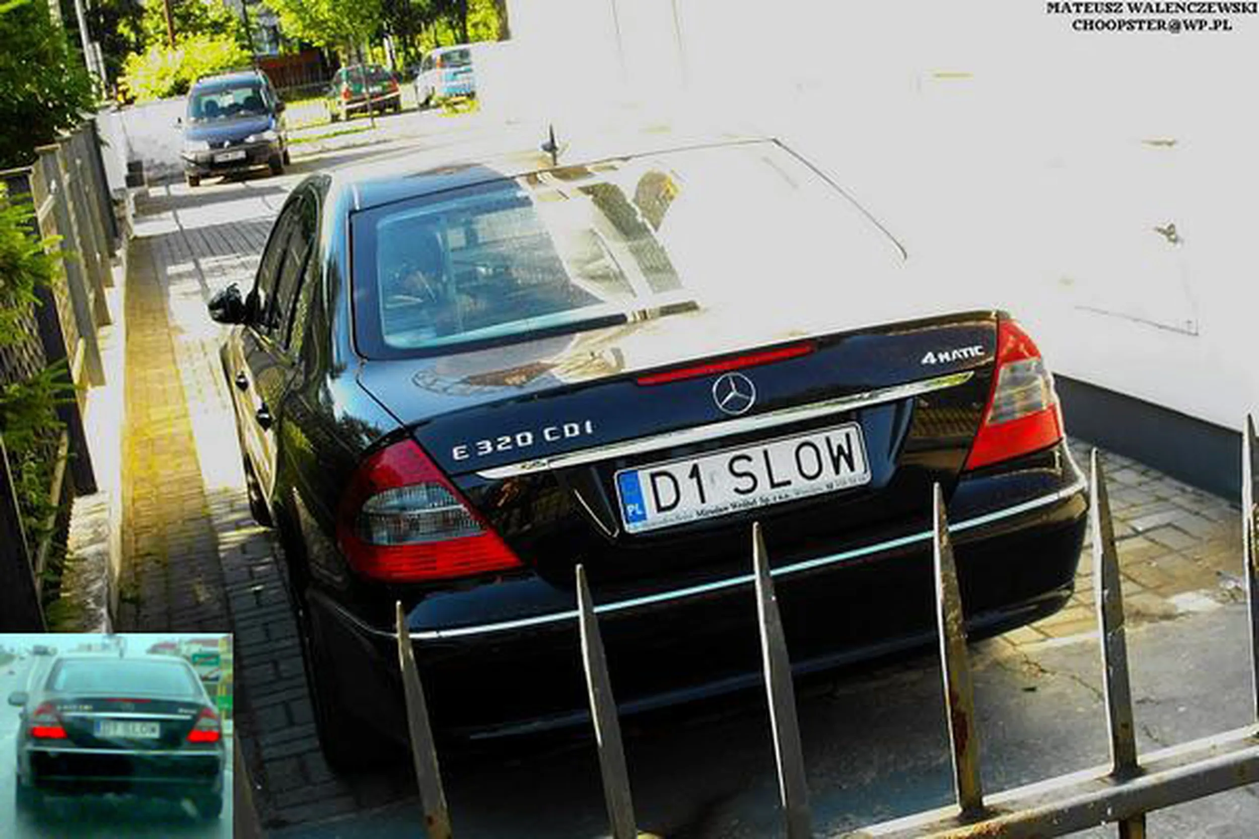 Fajny numer, blacha D1 SLOW