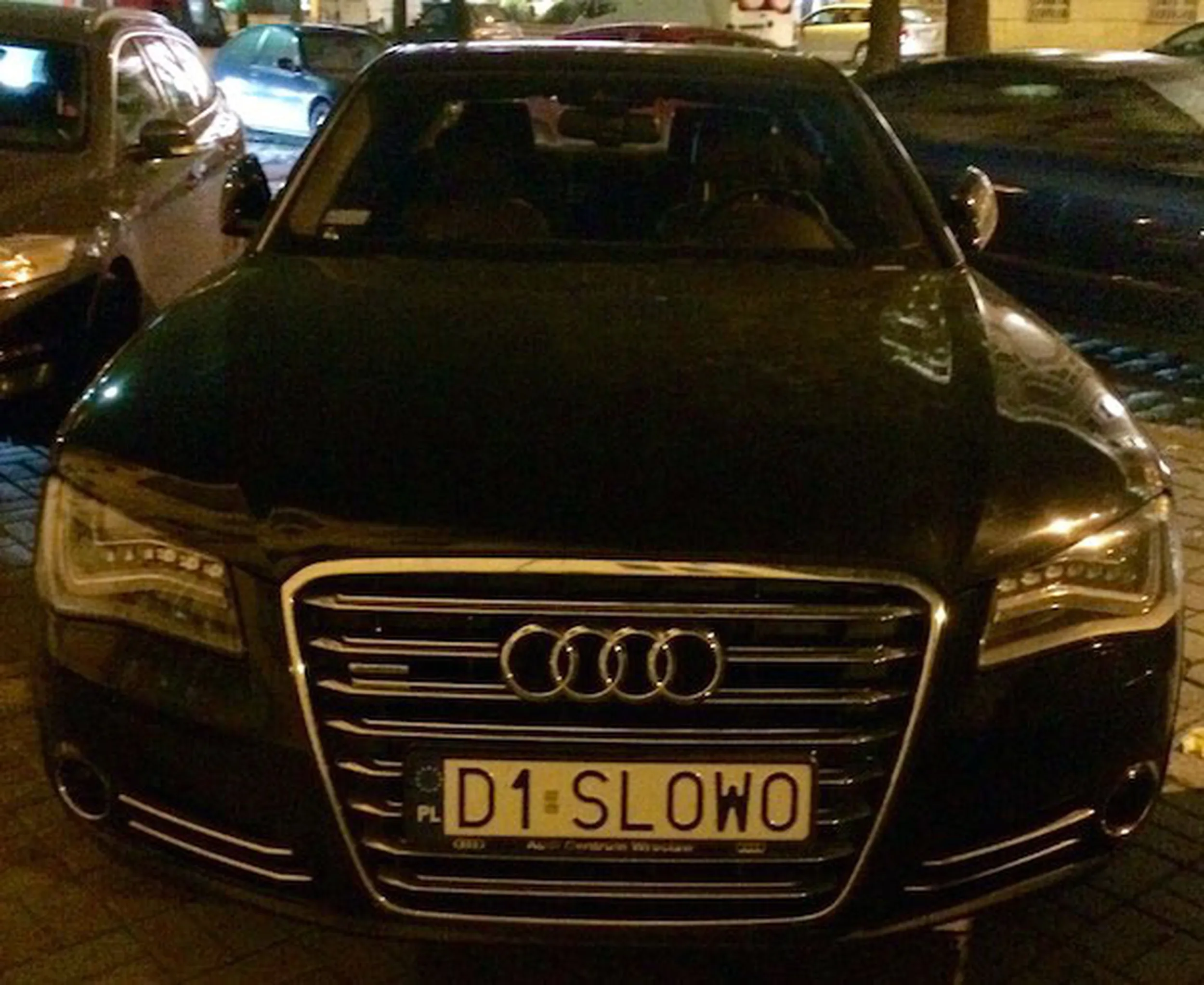 Fajny numer, blacha D1 SLOWO