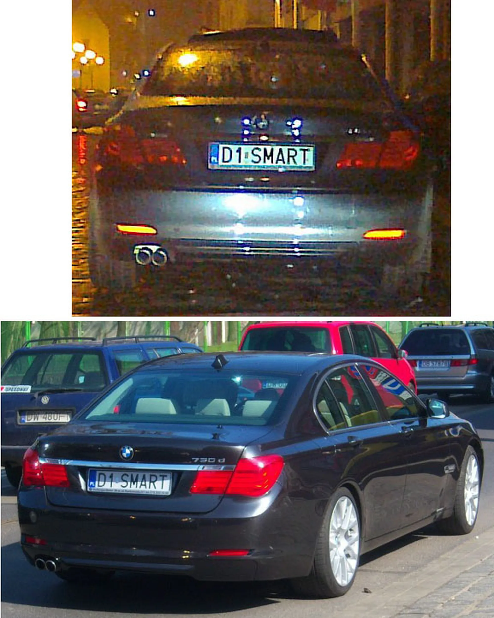 Fajny numer, blacha D1 SMART