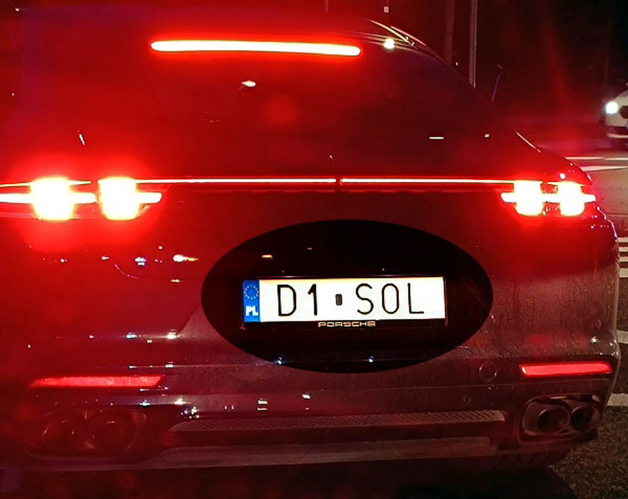 Fajny numer, blacha D1 SOL