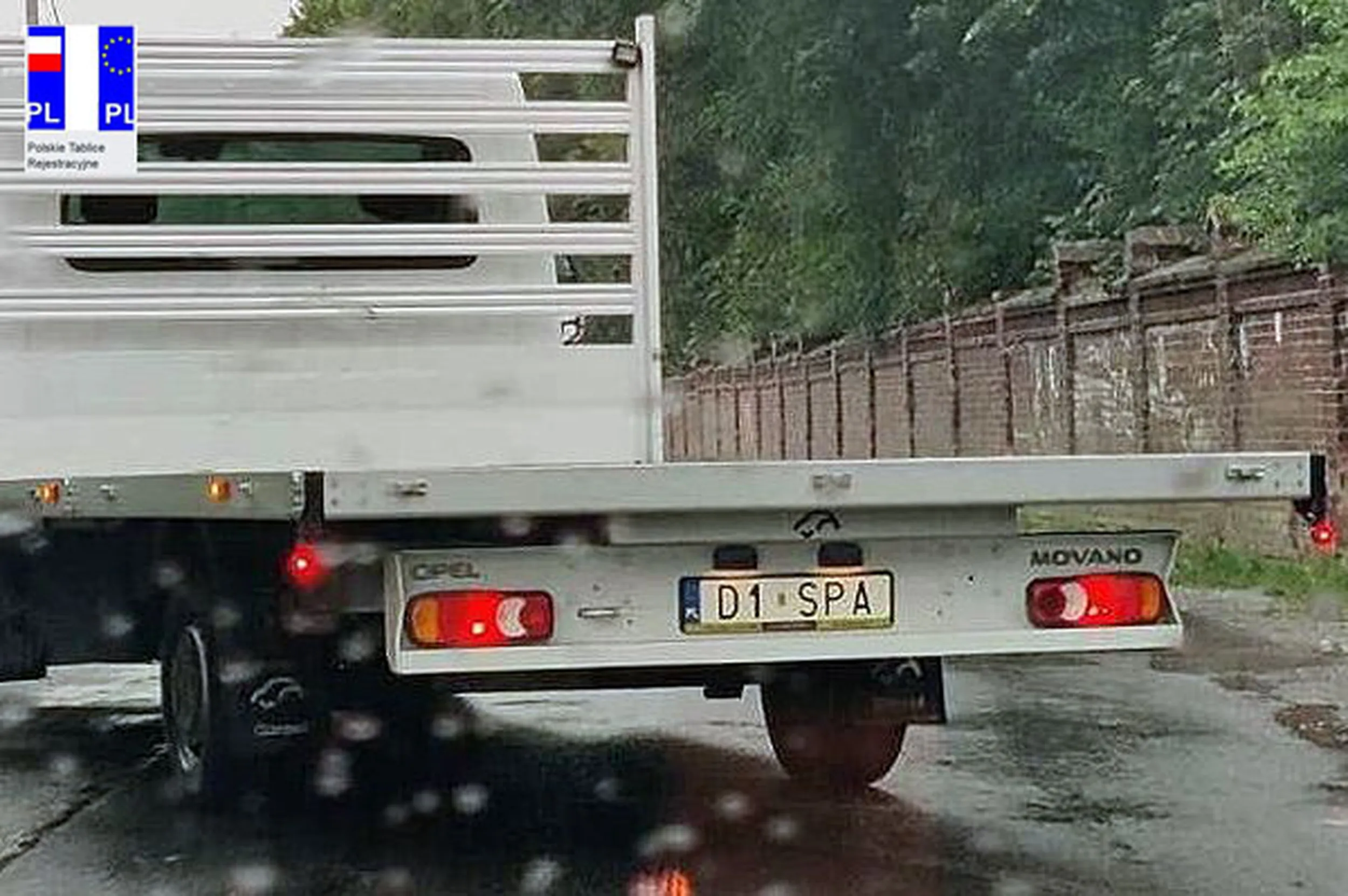 Fajny numer, blacha D1 SPA